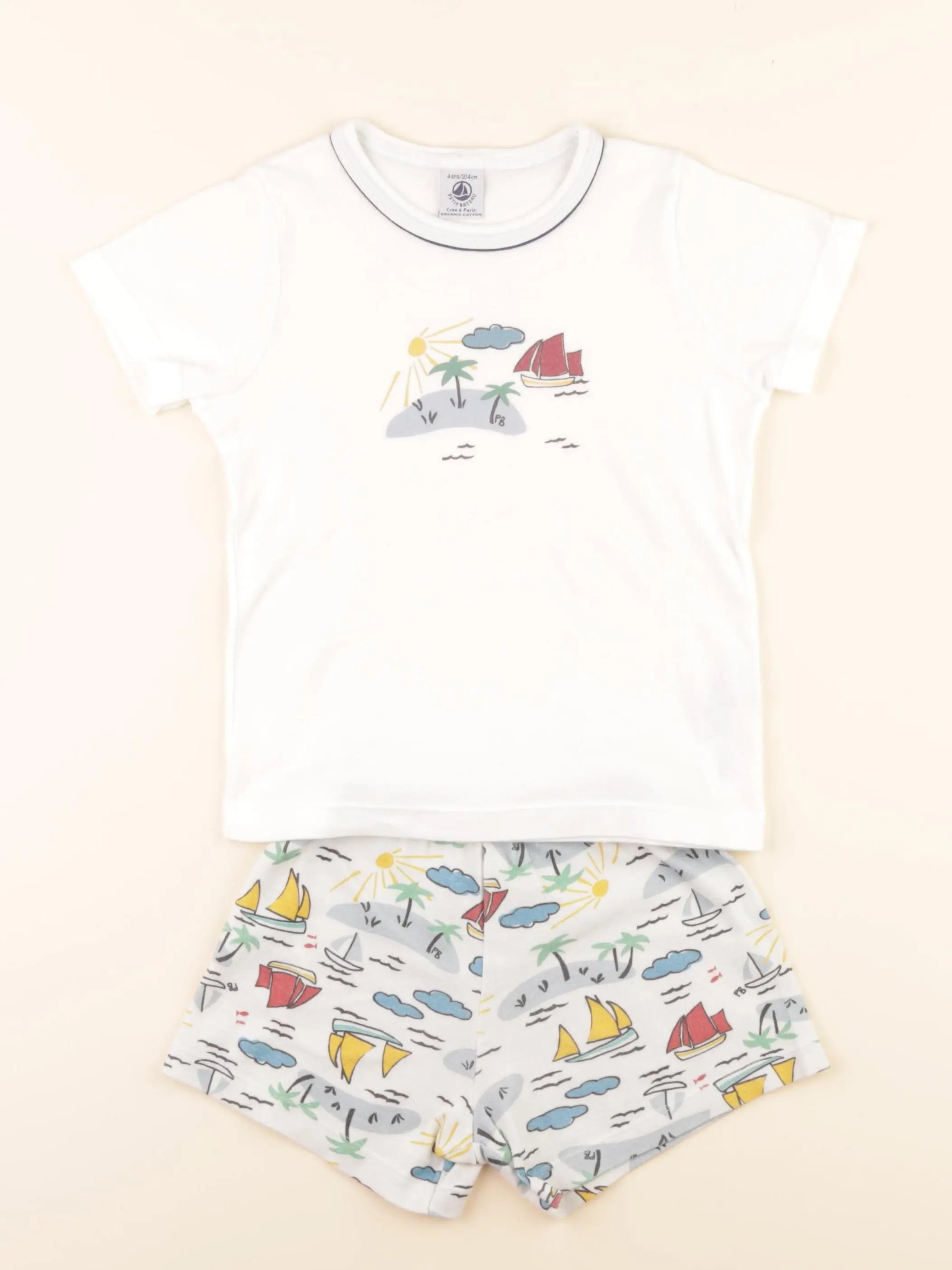Pyjama coton multicolore