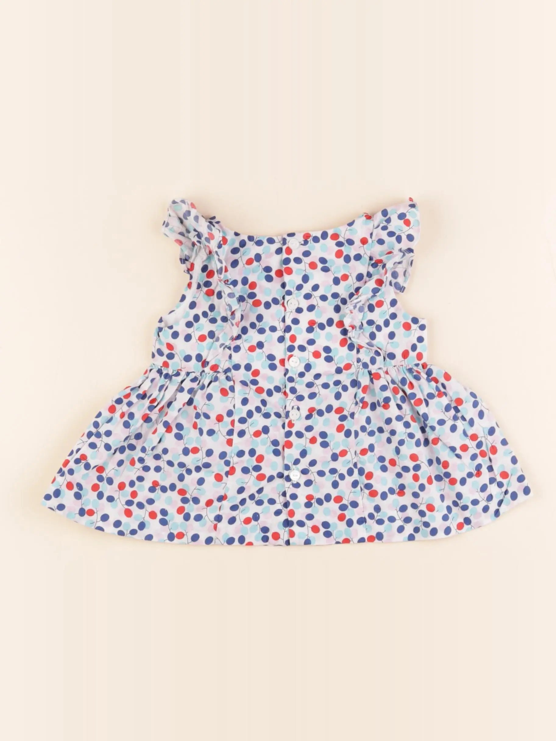 Jacadi - blouse multicolore - 6 mois
