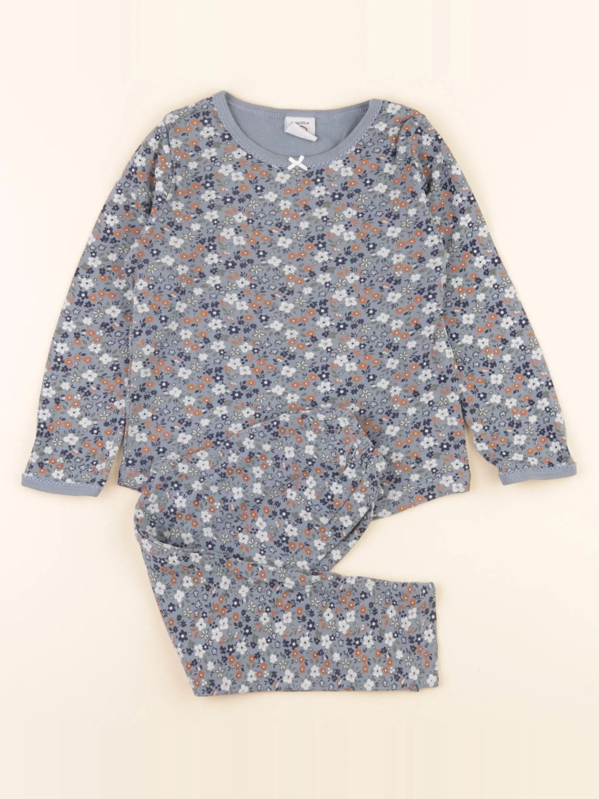 Pyjama coton bleu