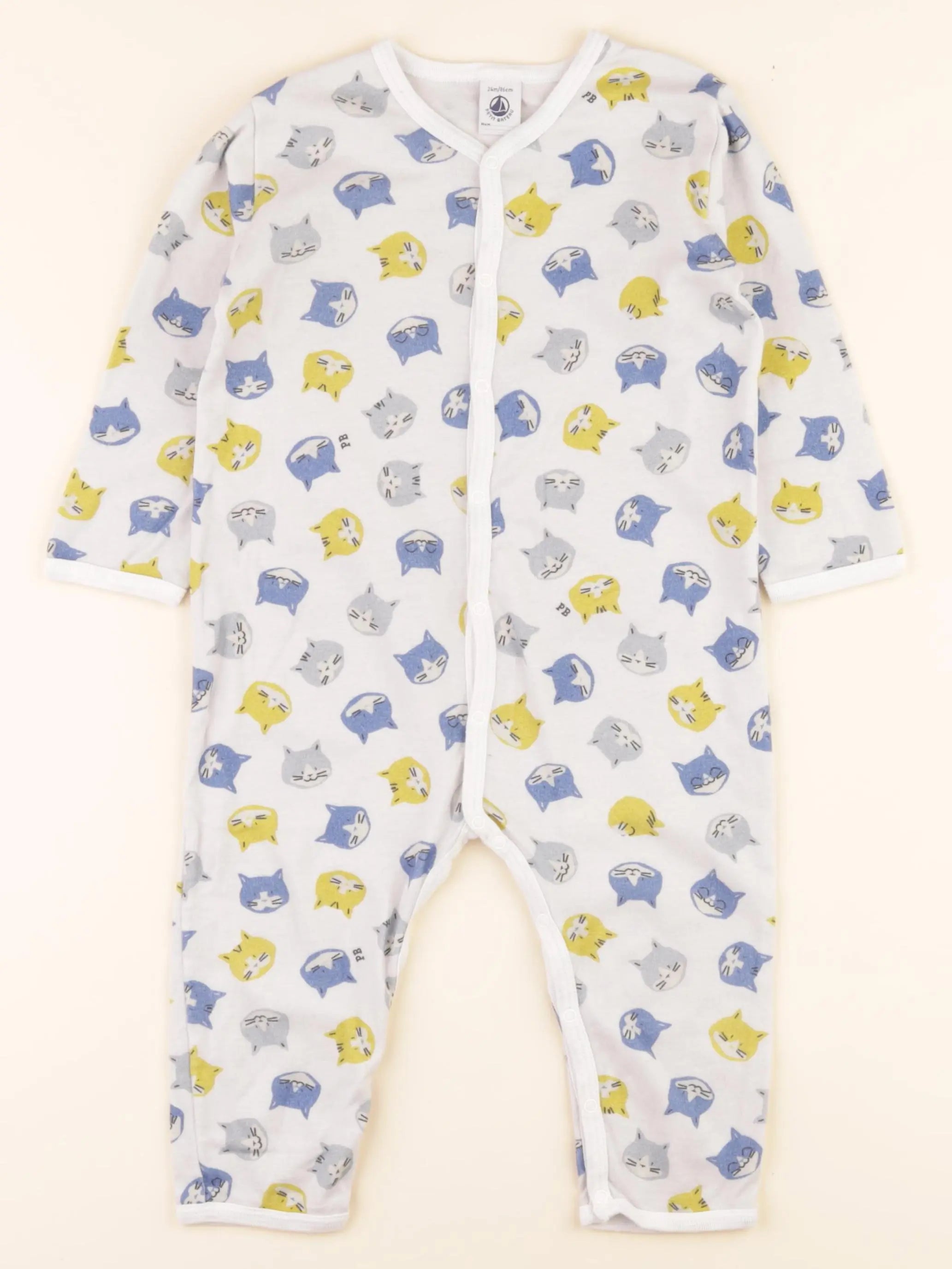 Pyjama coton multicolore