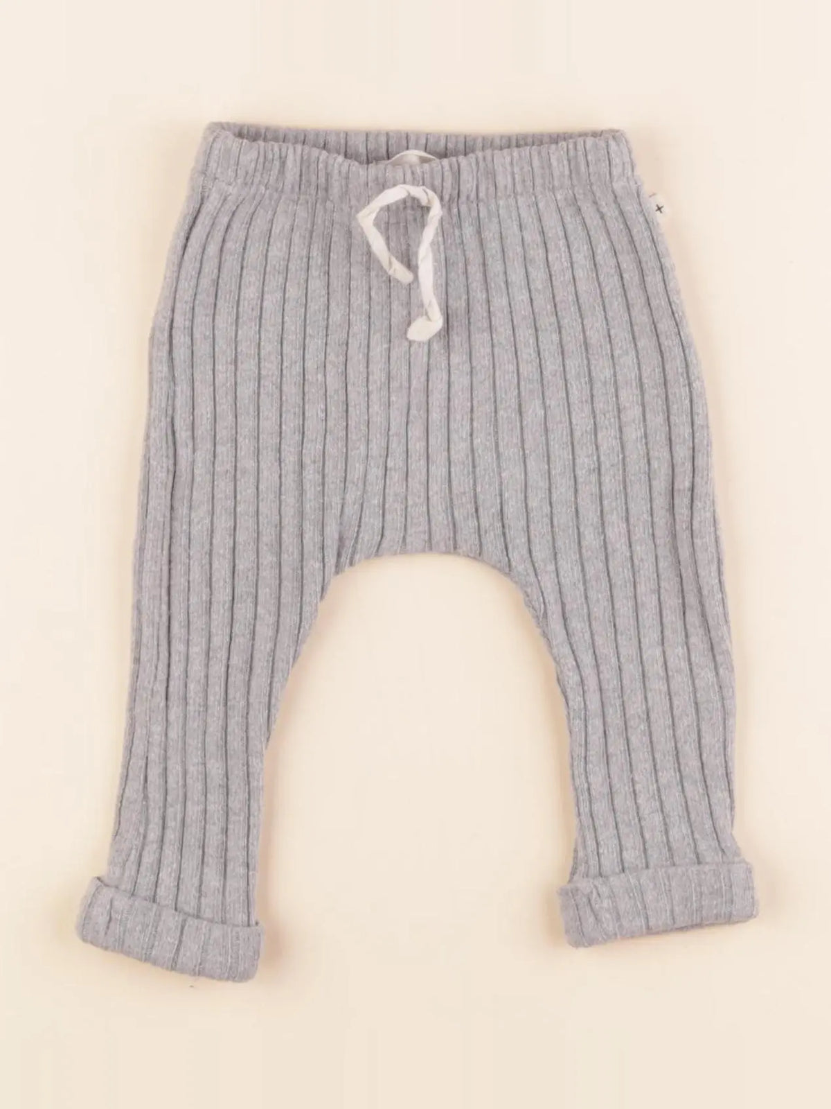 1+ In the family - legging gris - 3 mois