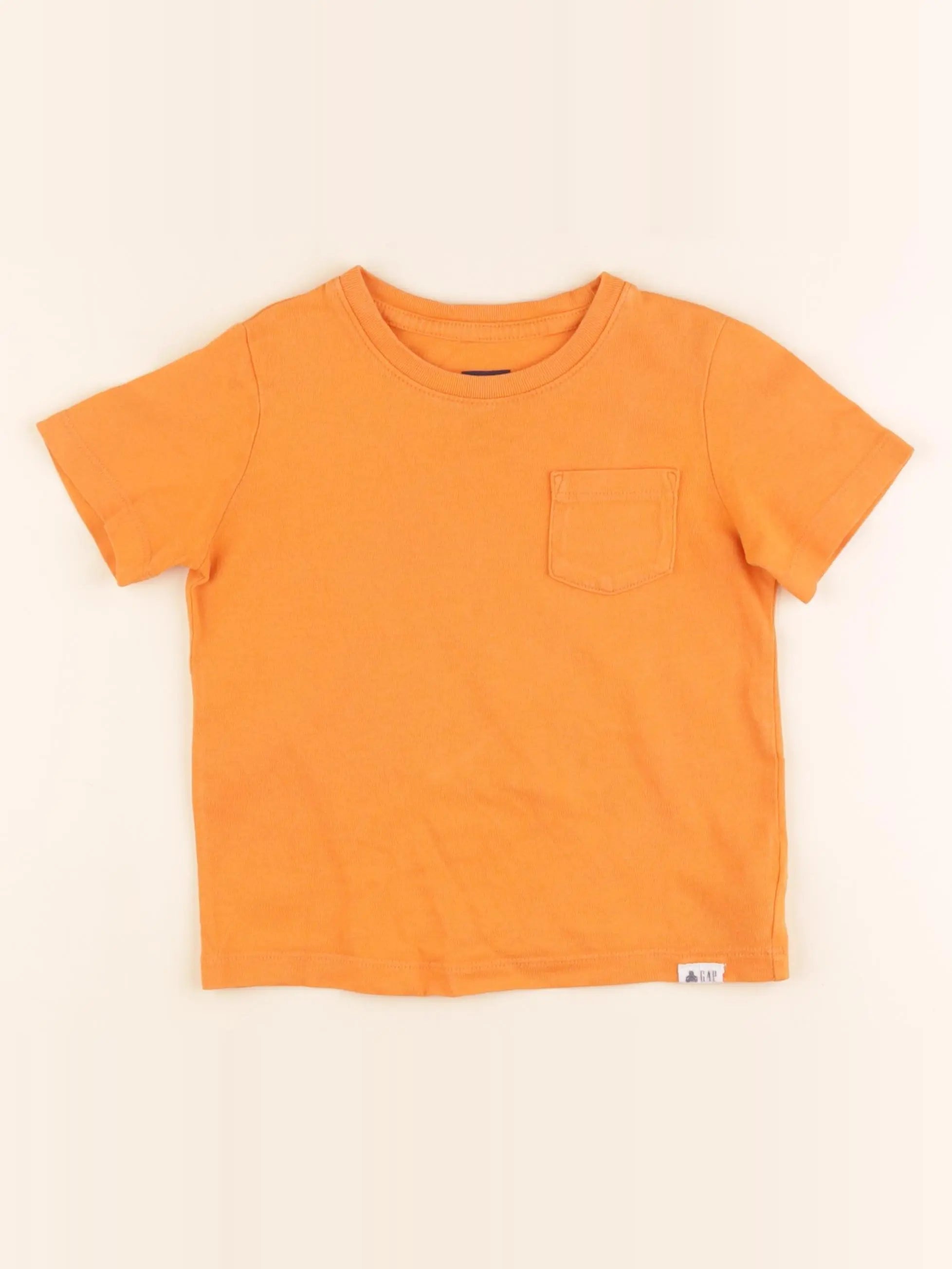 GAP - tee-shirt orange - 3 ans