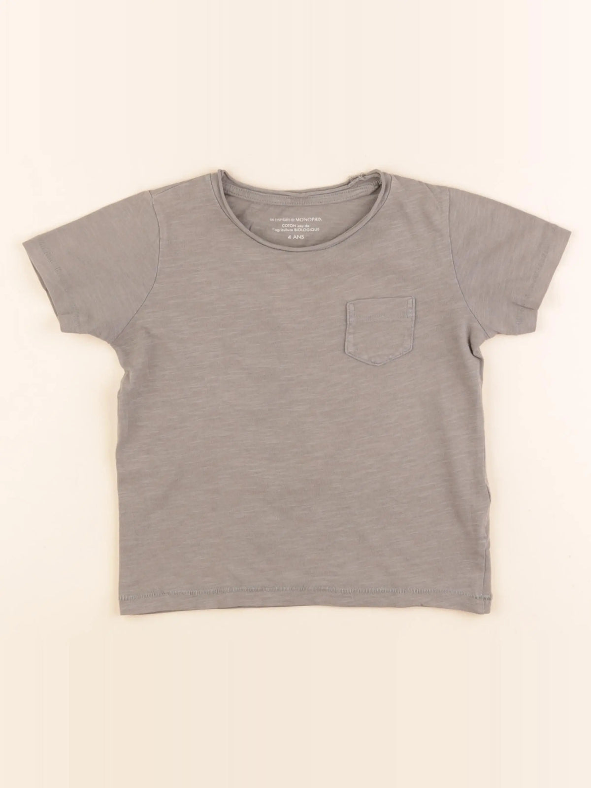 Monoprix - tee-shirt vert - 4 ans