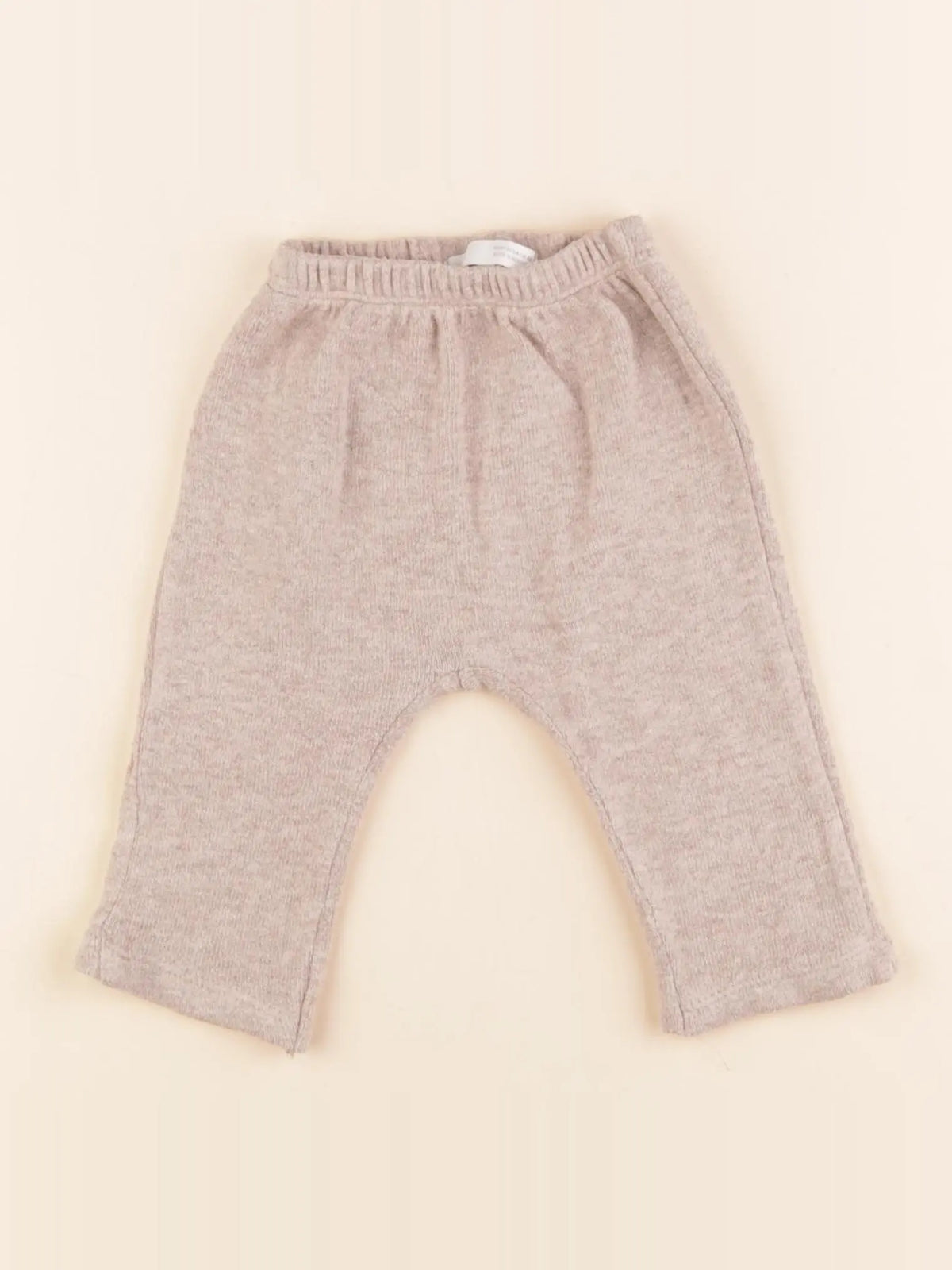 Zara - jogging beige - 3/6 mois