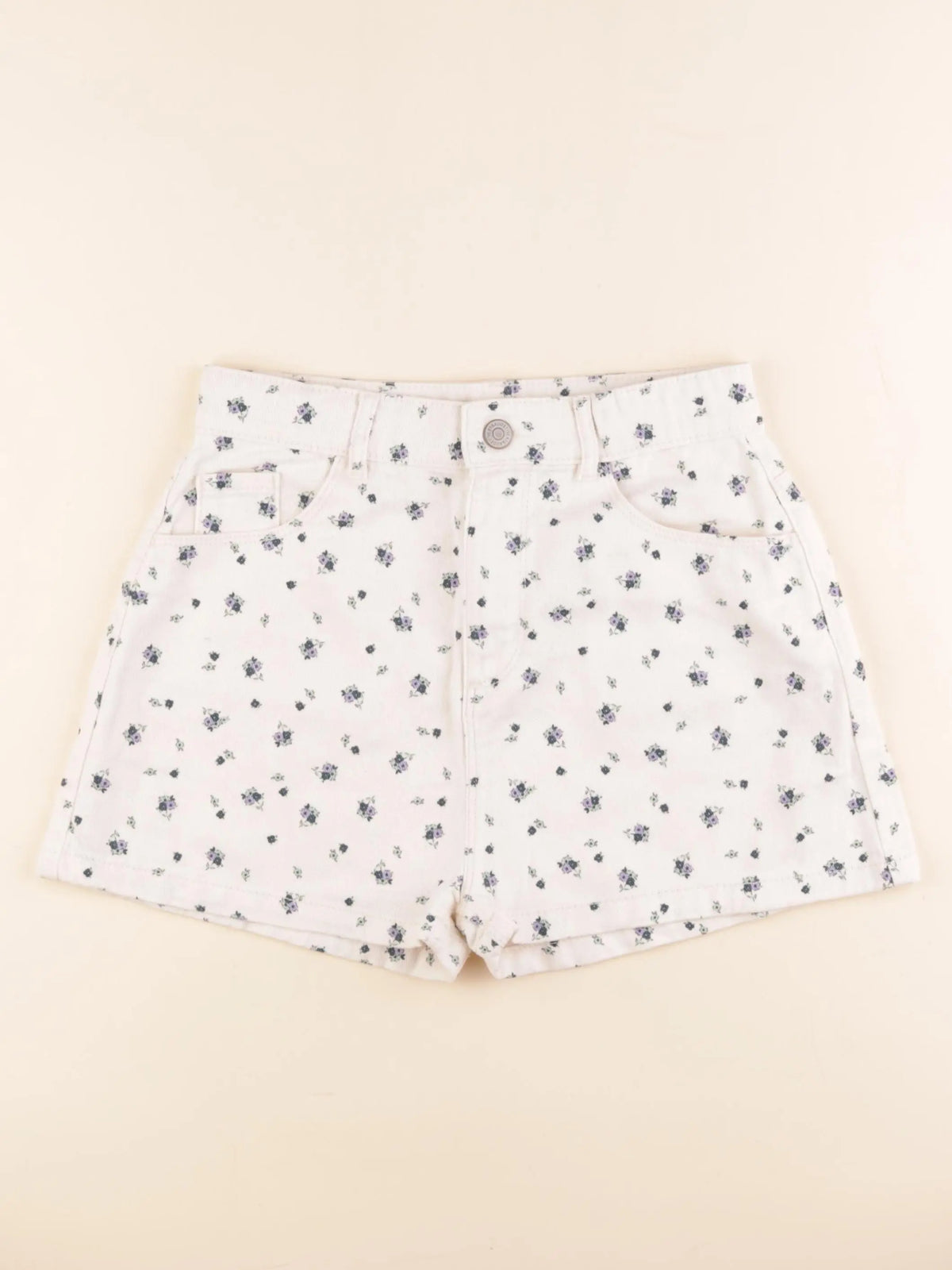 Vertbaudet - short beige - 14 ans