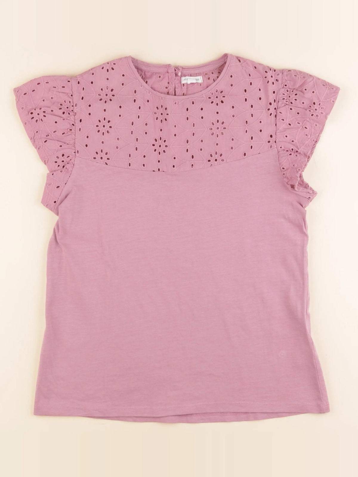 Vertbaudet - tee-shirt violet - 14 ans