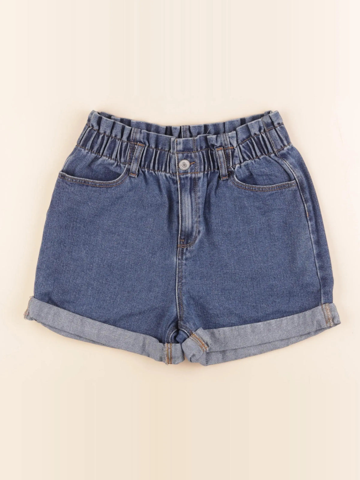 Vertbaudet - short bleu - 12 ans