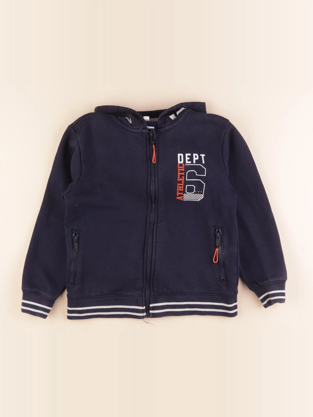 Vertbaudet - sweat bleu - 10 ans