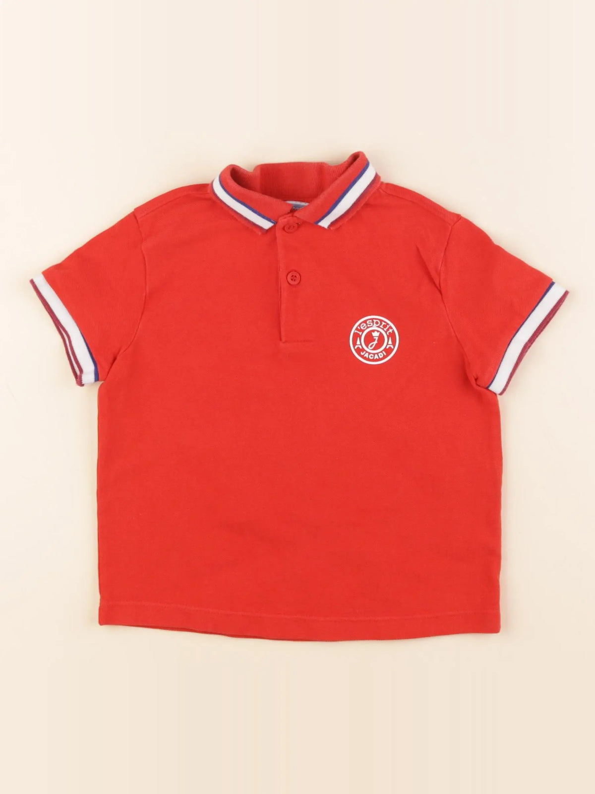 Jacadi - polo rouge - 4 ans