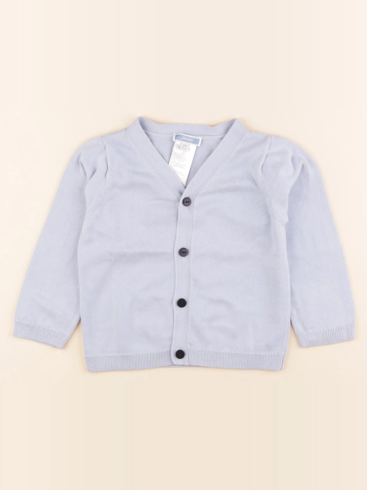 Jacadi - gilet bleu - 36 mois