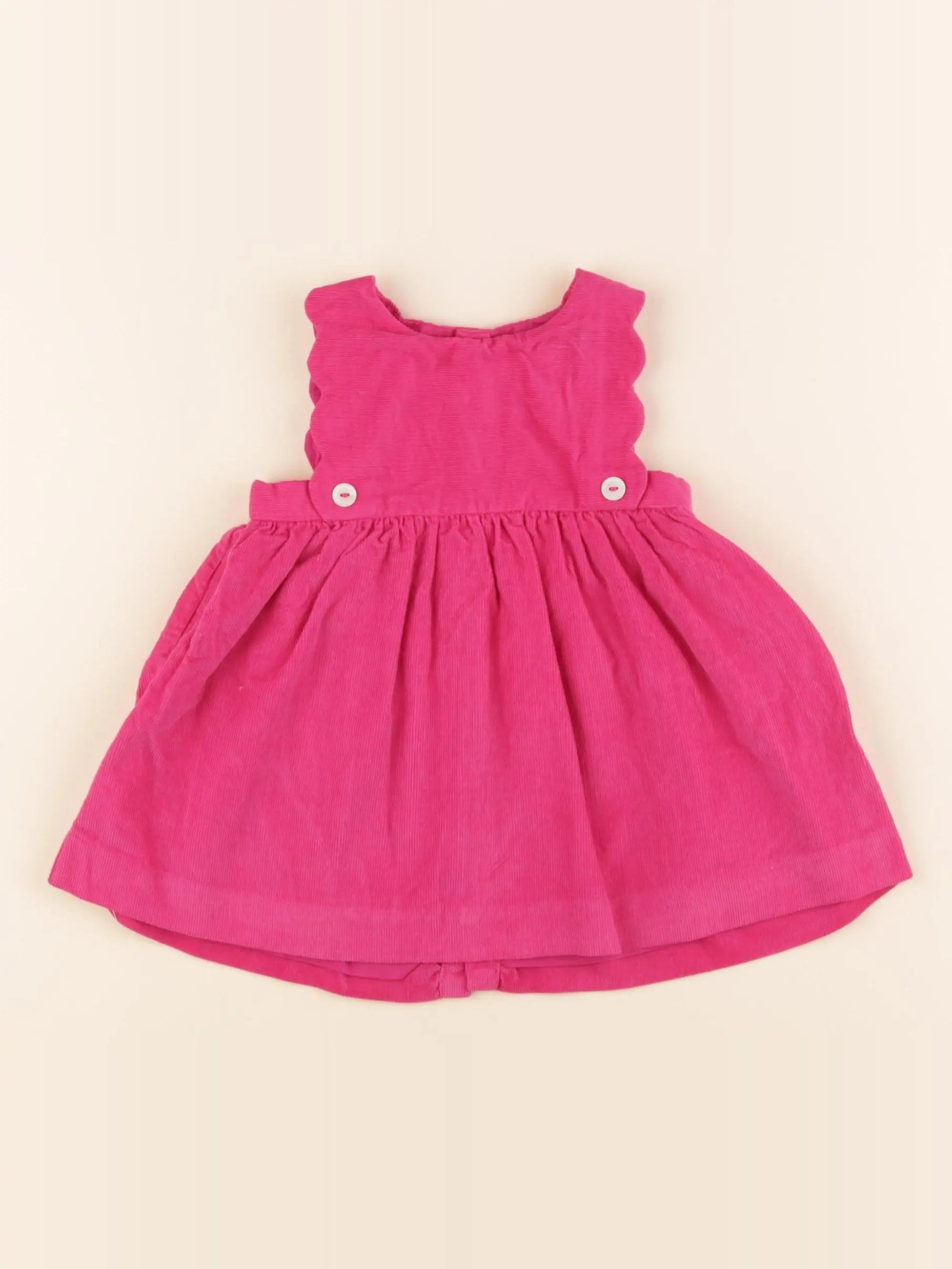 Jacadi - robe rose - 6 mois