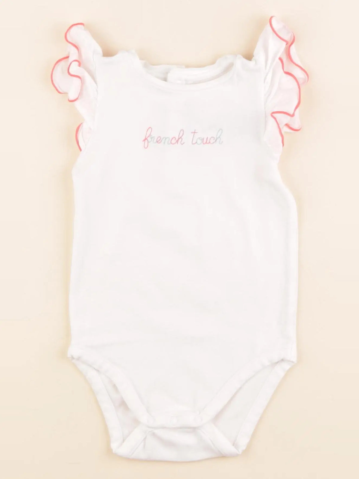 Jacadi - body tee-shirt blanc - 12 mois