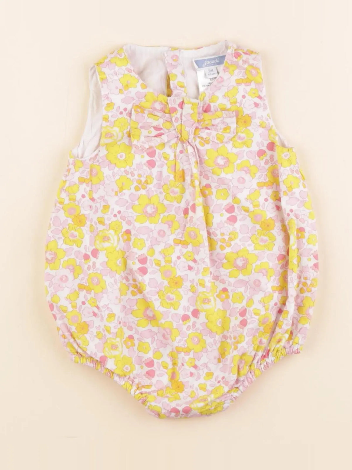 Jacadi - combinaison liberty multicolore - 6 mois