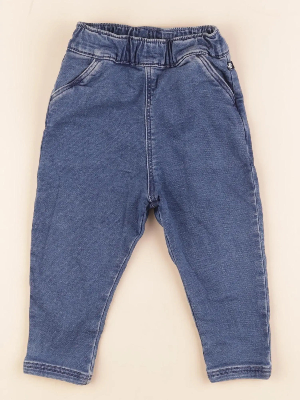 Petit Bateau - jean bleu - 18 mois