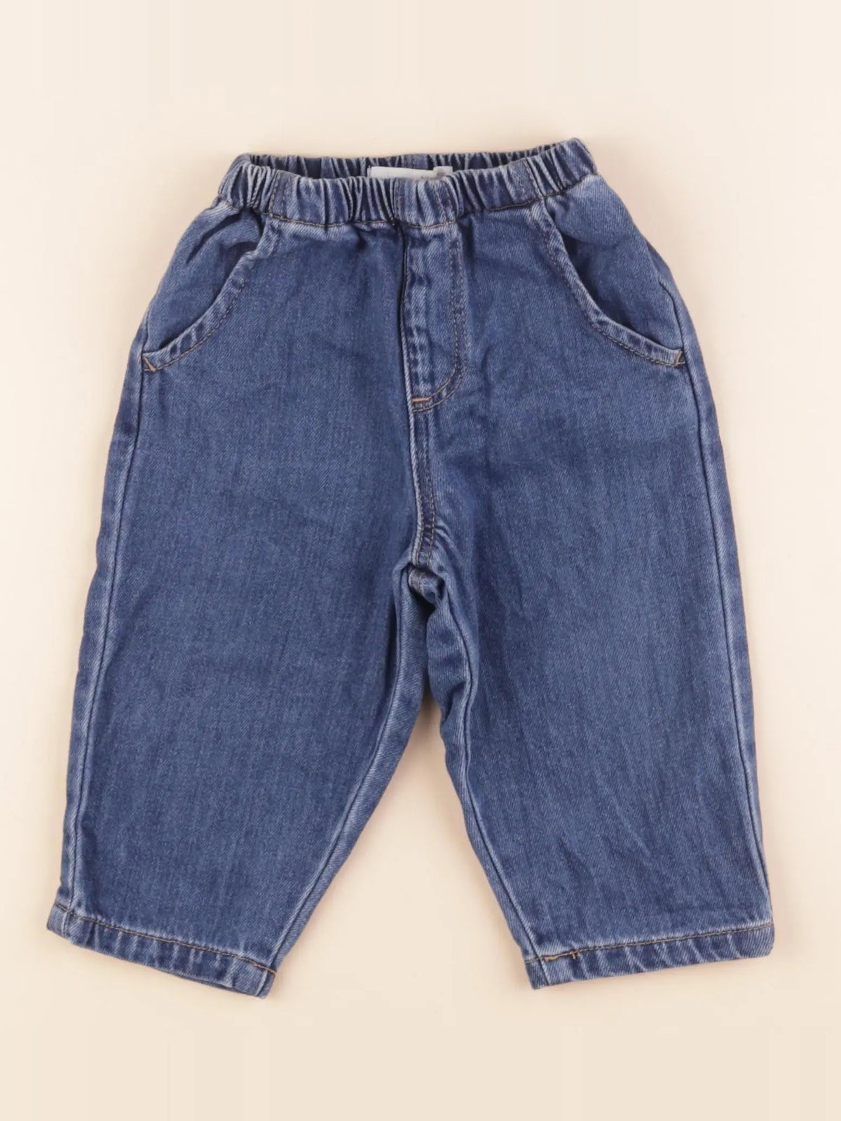 Zara - jean bleu - 9/12 mois