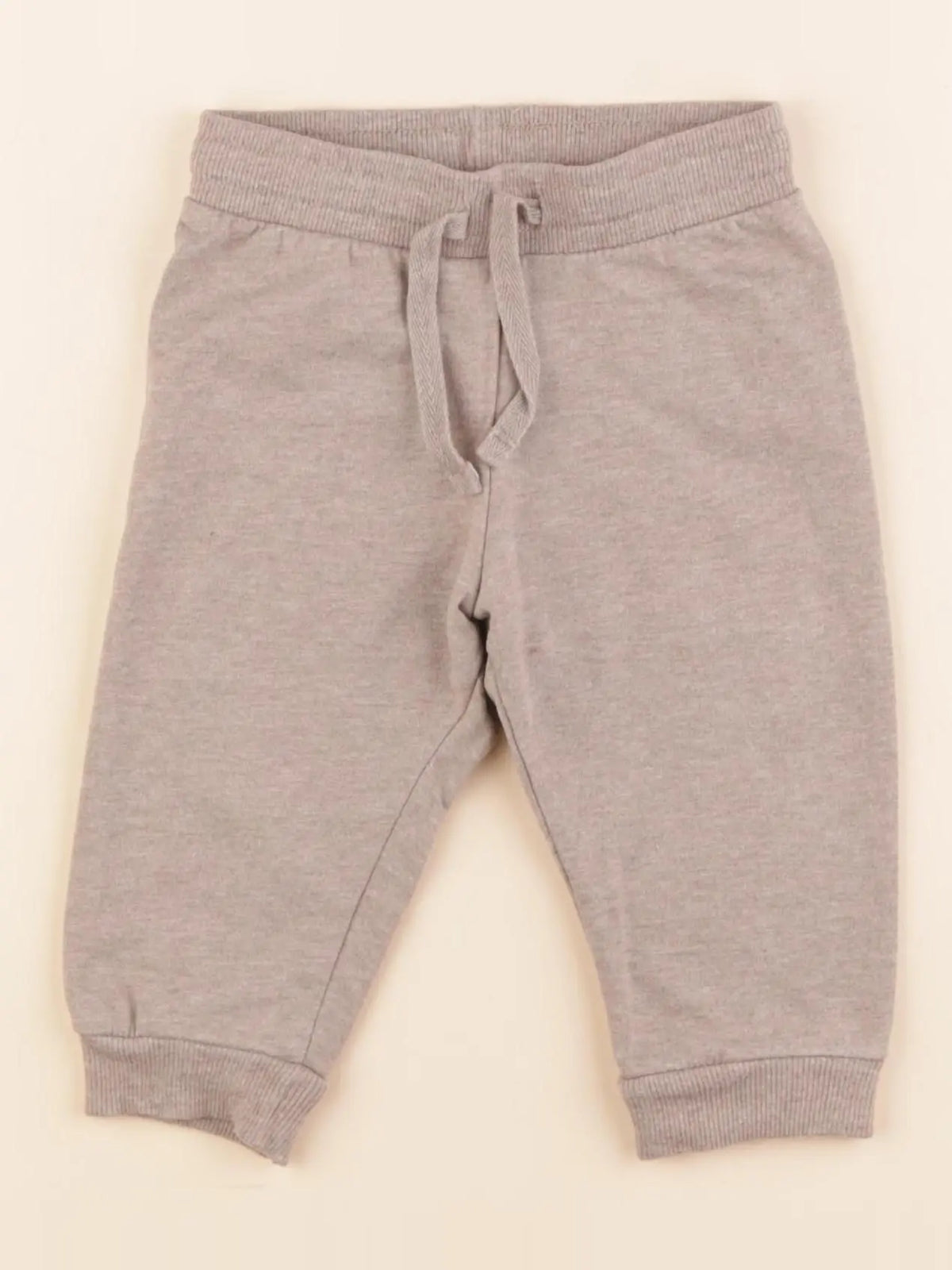 H&M - jogging marron - 6/9 mois