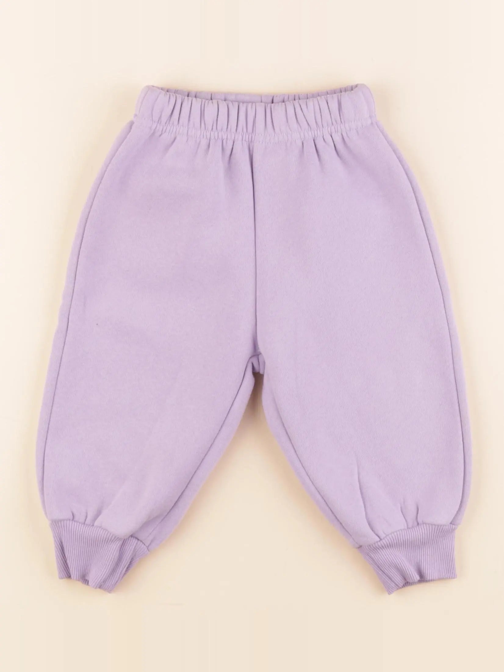 Gamin gamine - jogging violet - 6/12 mois