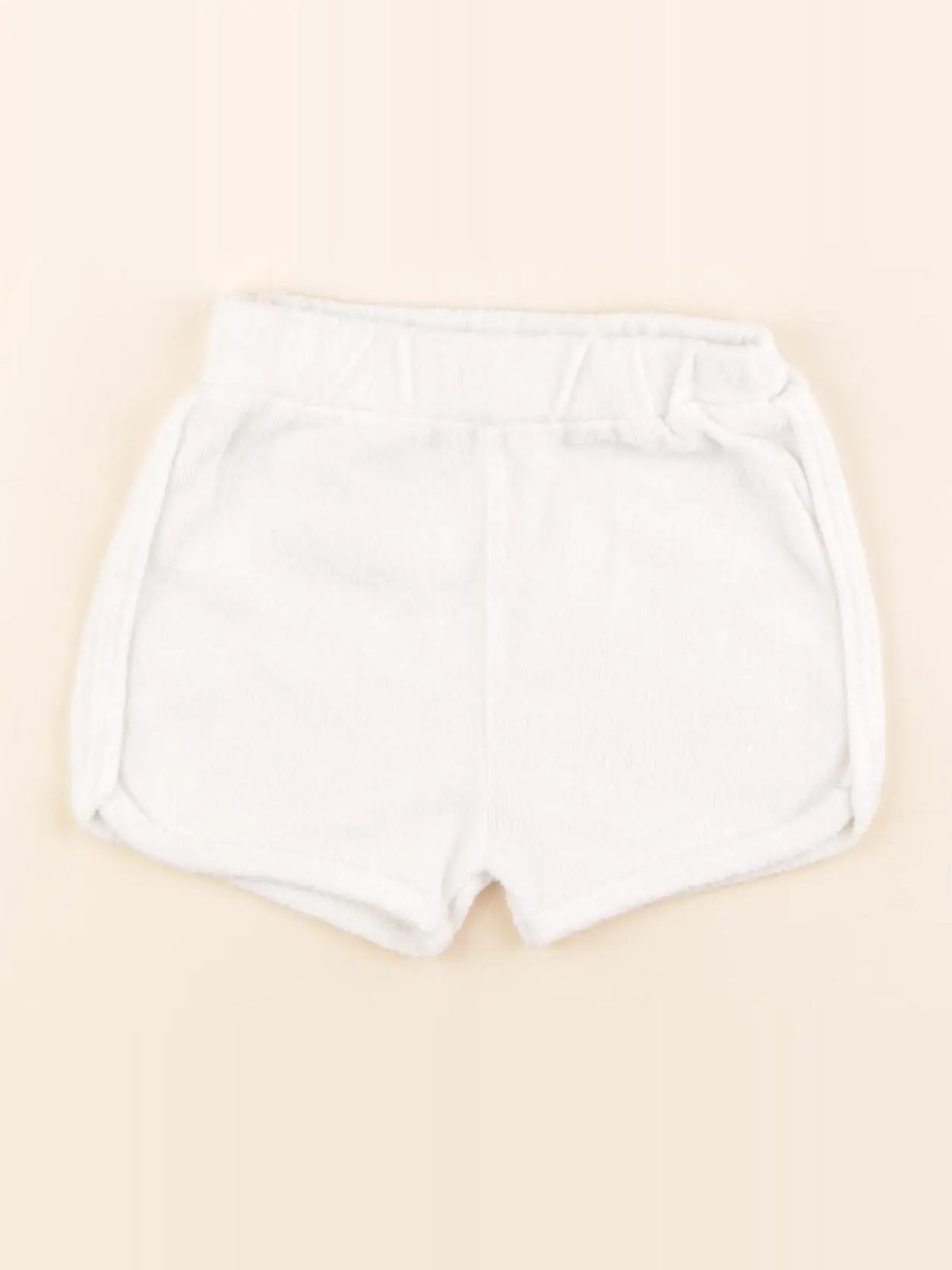 Vertbaudet - short blanc - 12 mois