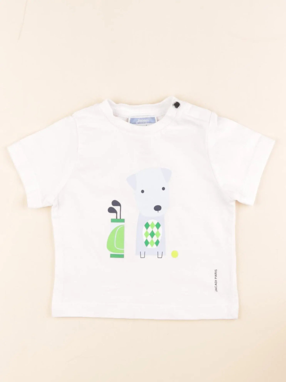 Jacadi - tee-shirt blanc - 12 mois