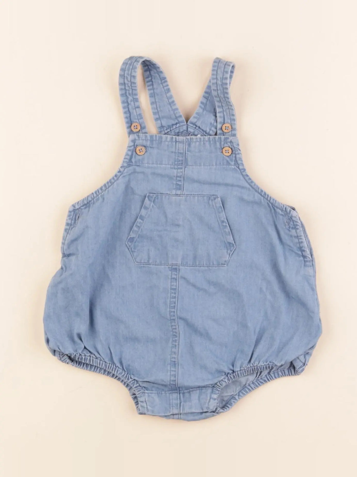 Boutchou - combinaison bleu - 3 mois