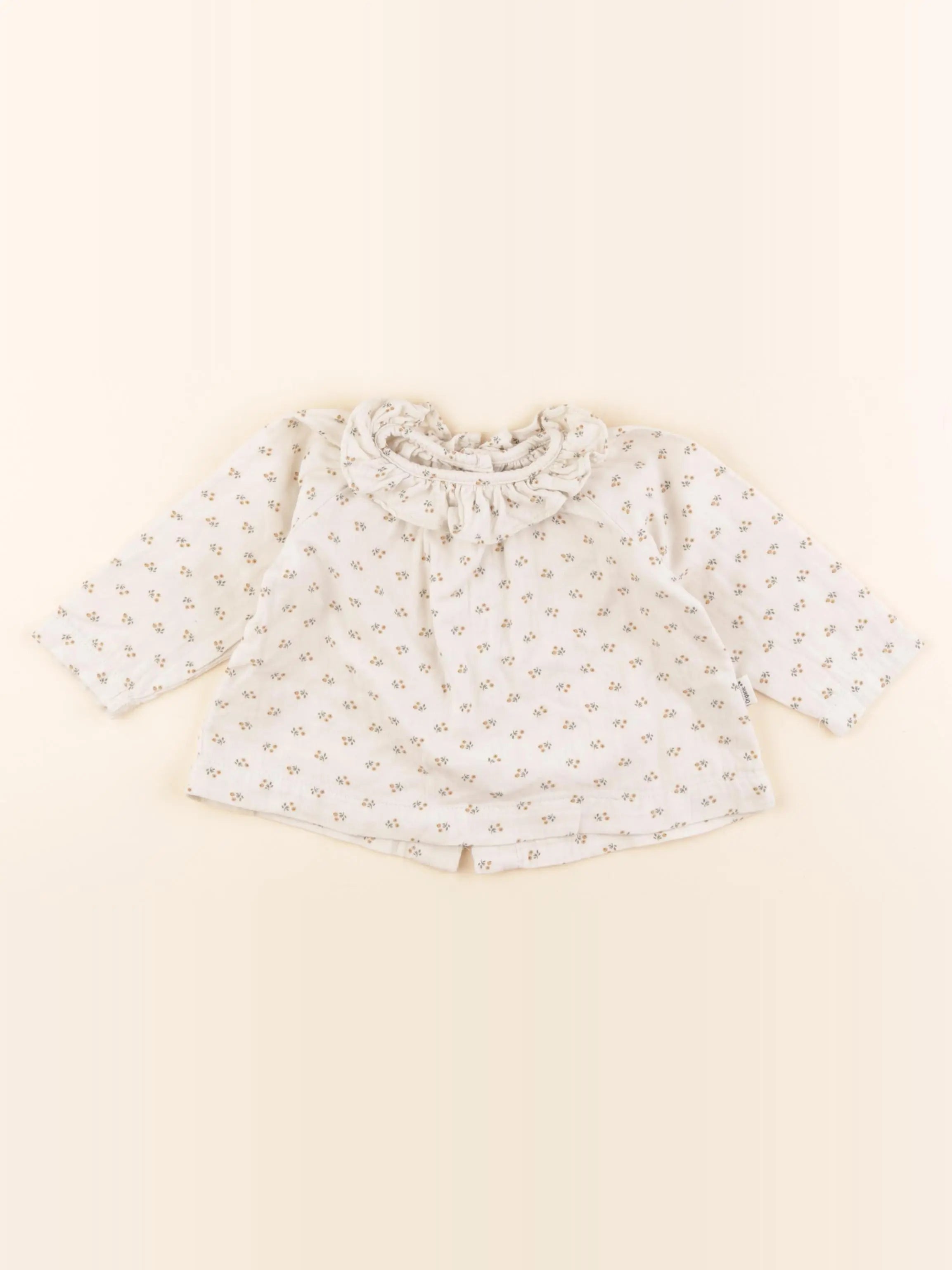 Poudre Organic - blouse beige - 3 mois