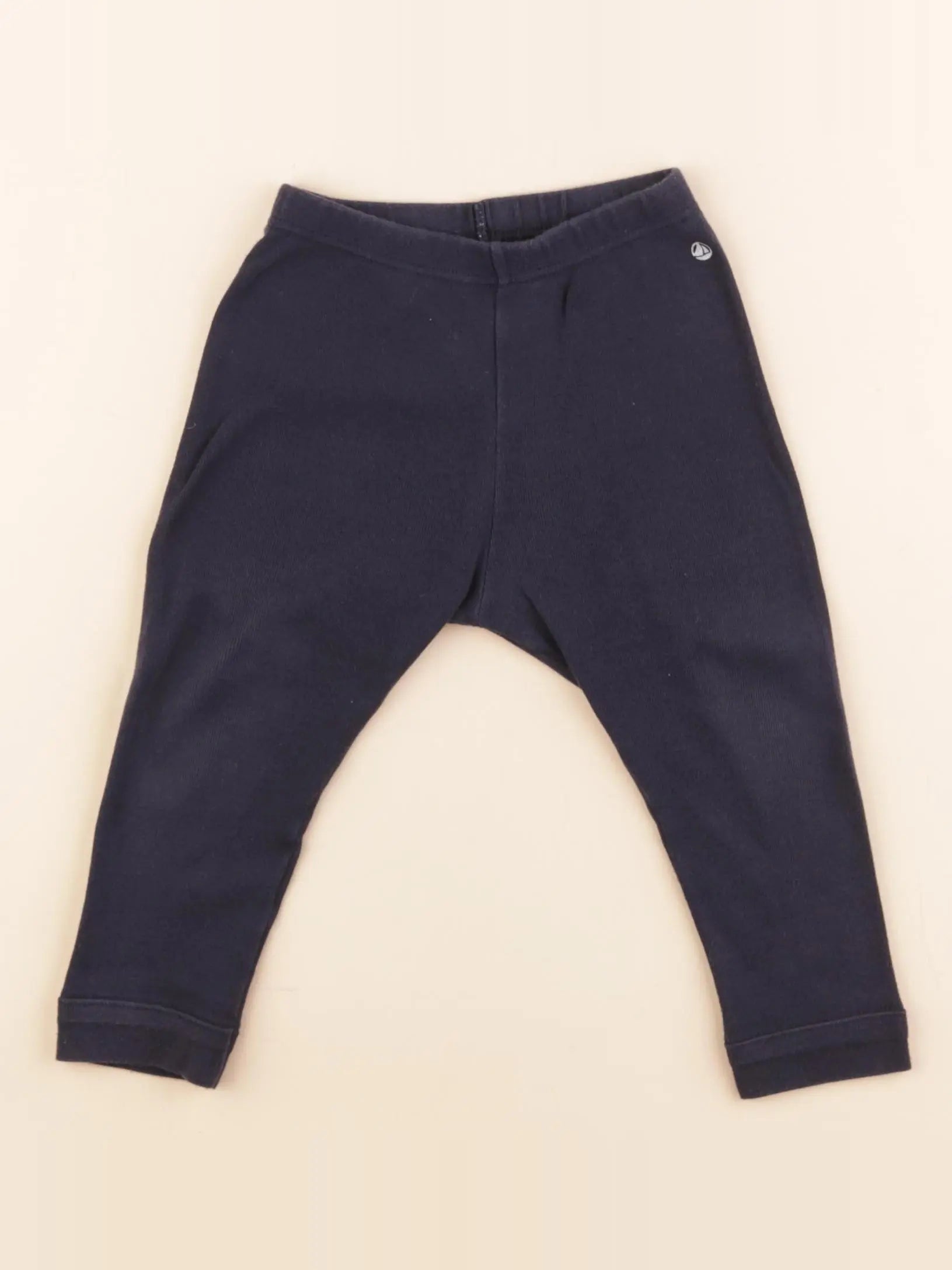 Petit Bateau - legging bleu - 18 mois