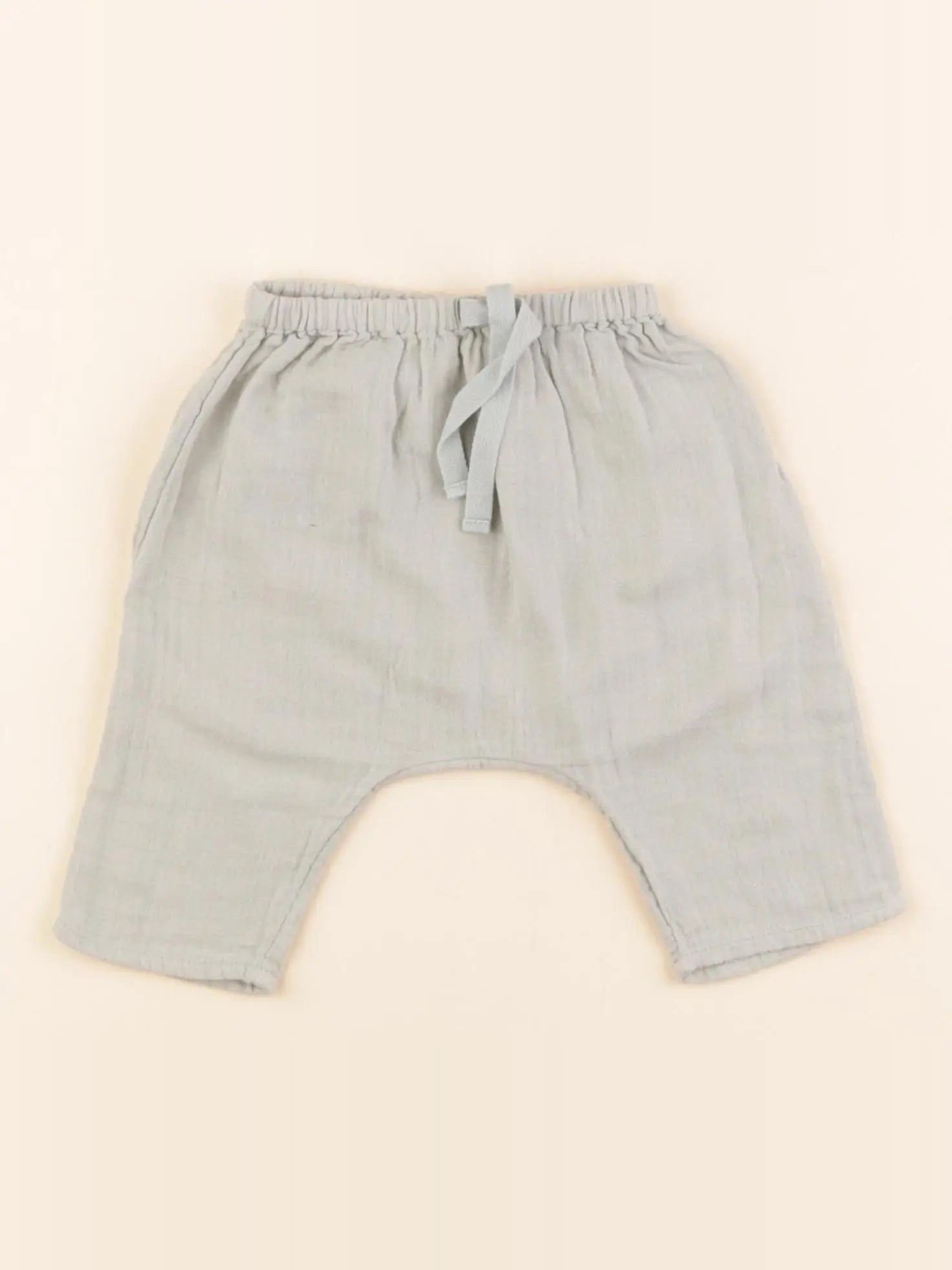 Petit Bateau - sarouel vert - 3 mois