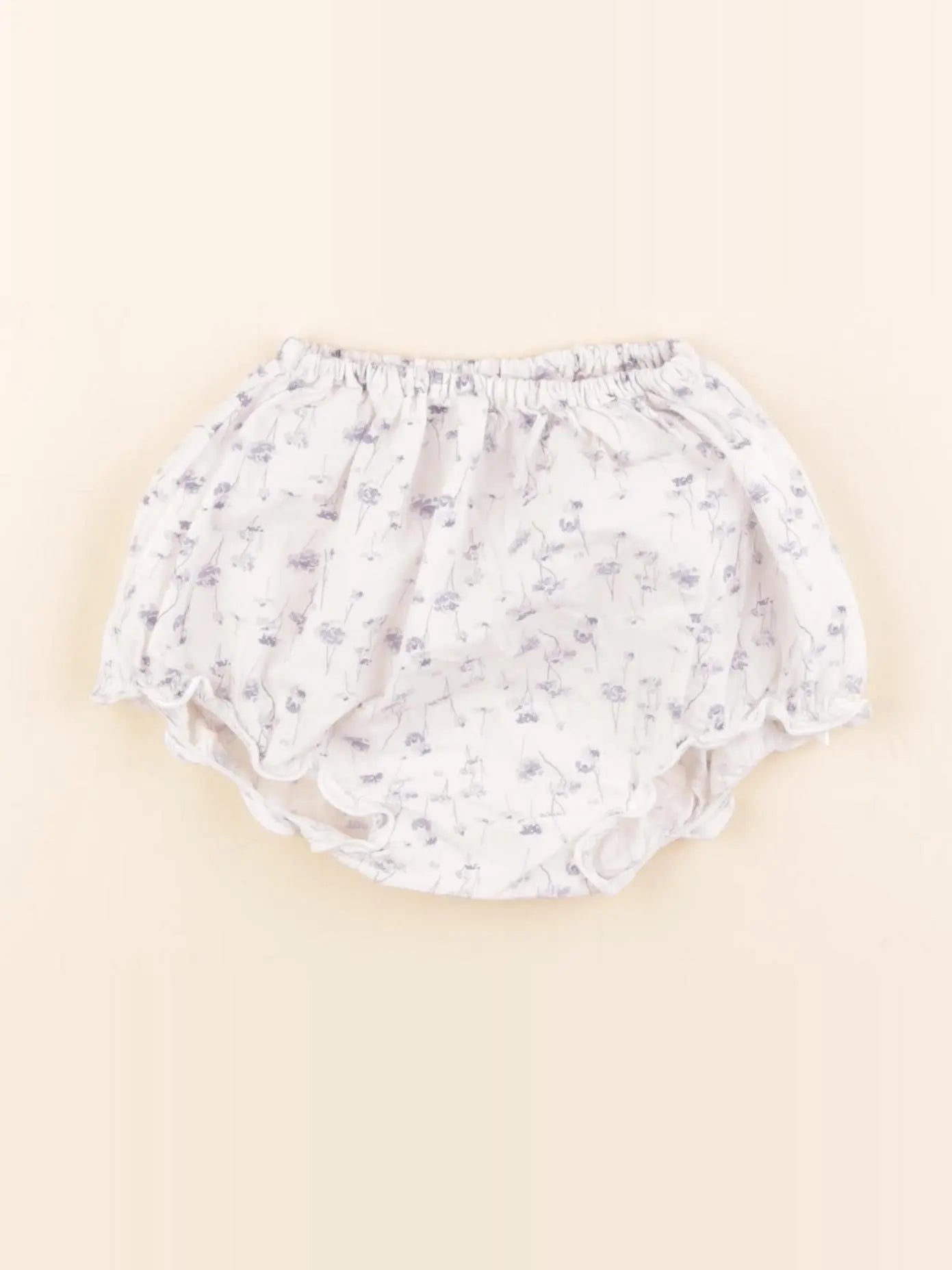 Petit Bateau - bloomer bleu, blanc - 12 mois