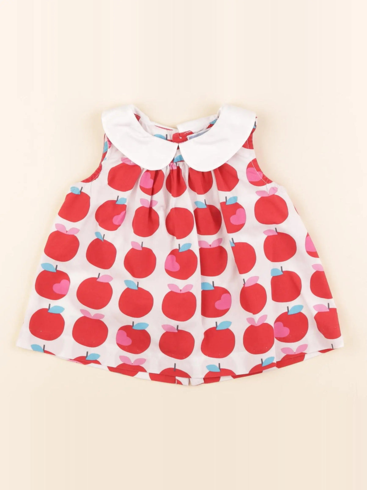 Jacadi - blouse rouge - 24 mois