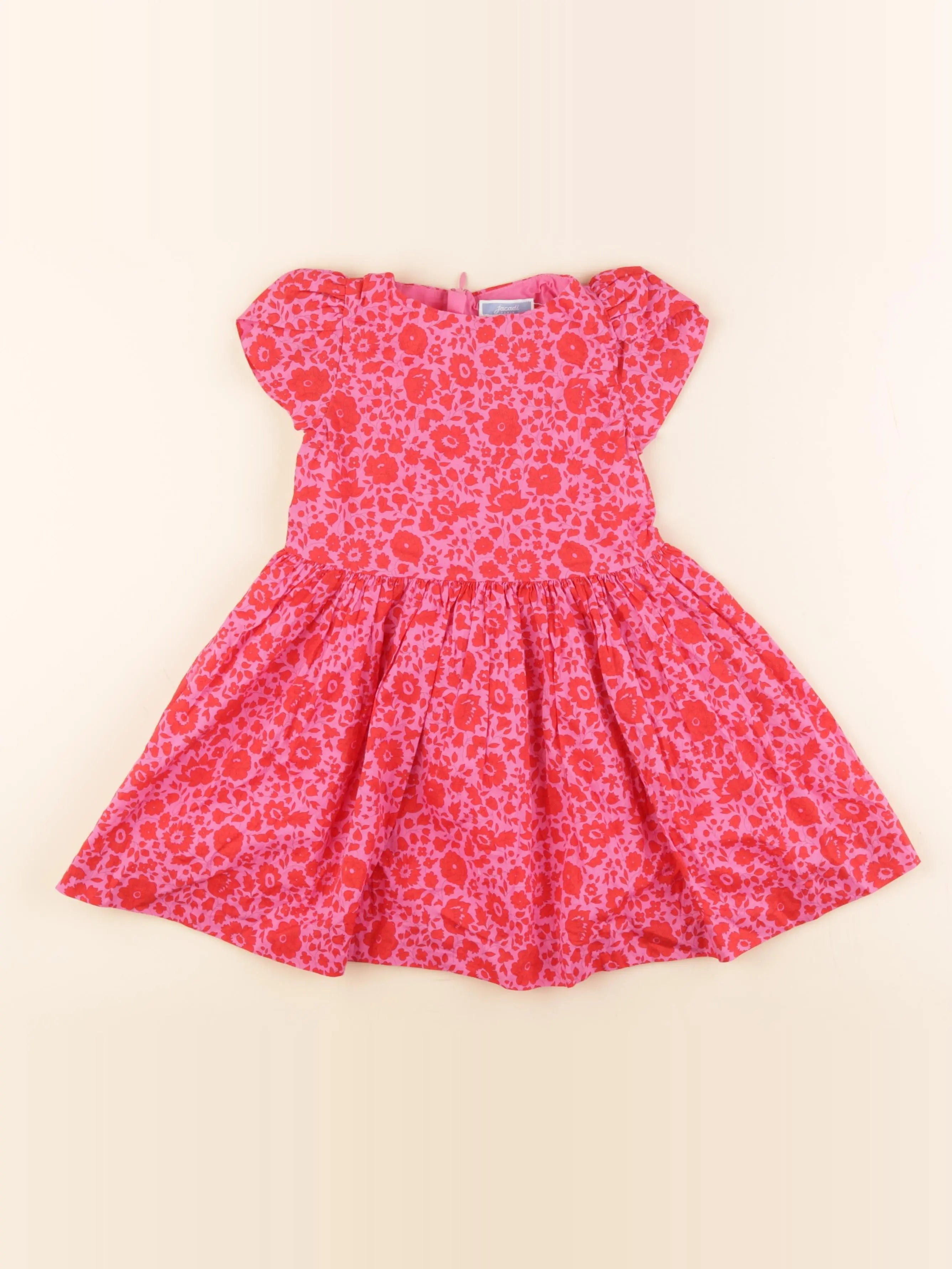 Jacadi - robe liberty rose - 3 ans