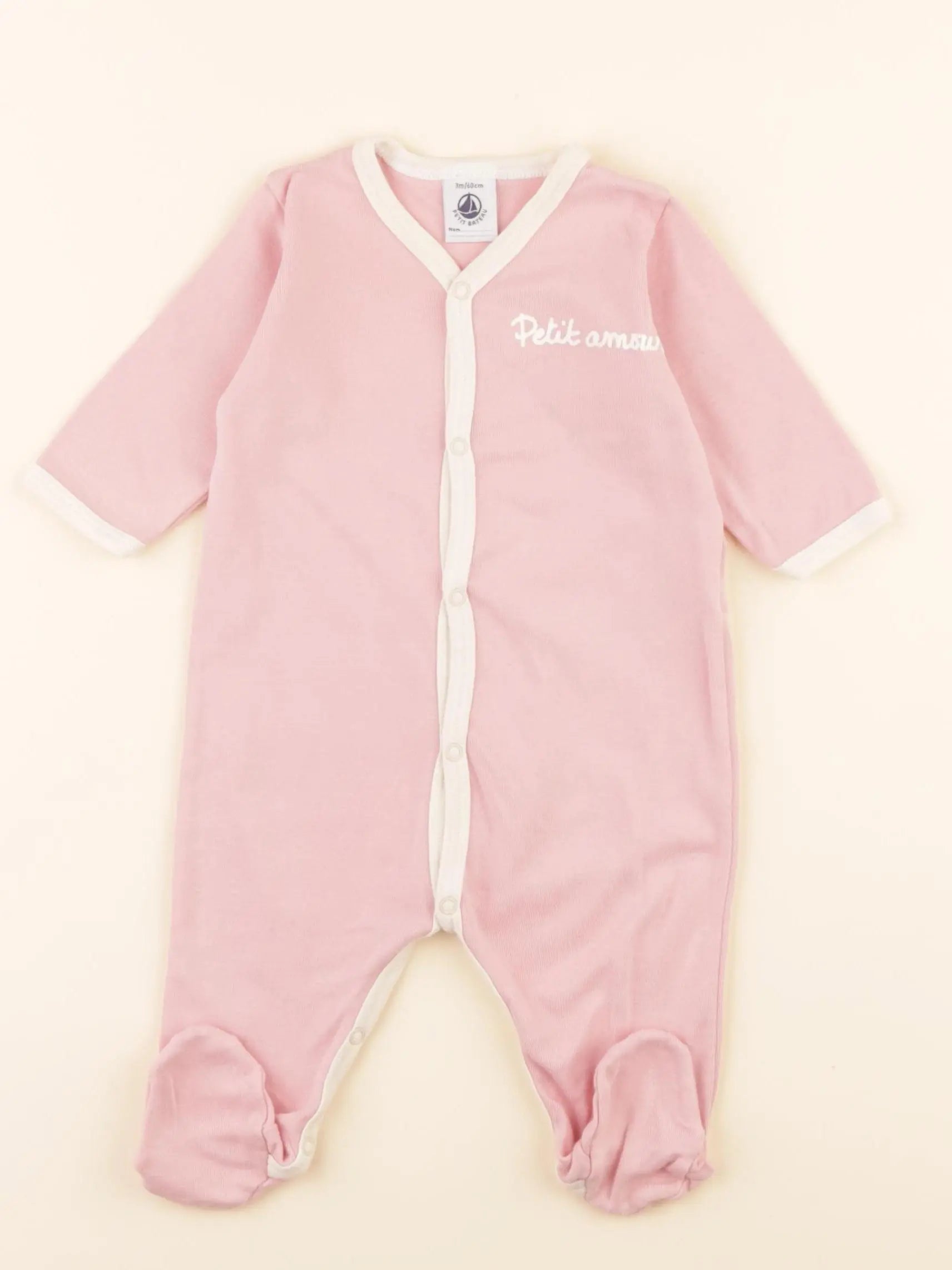 Pyjama coton rose