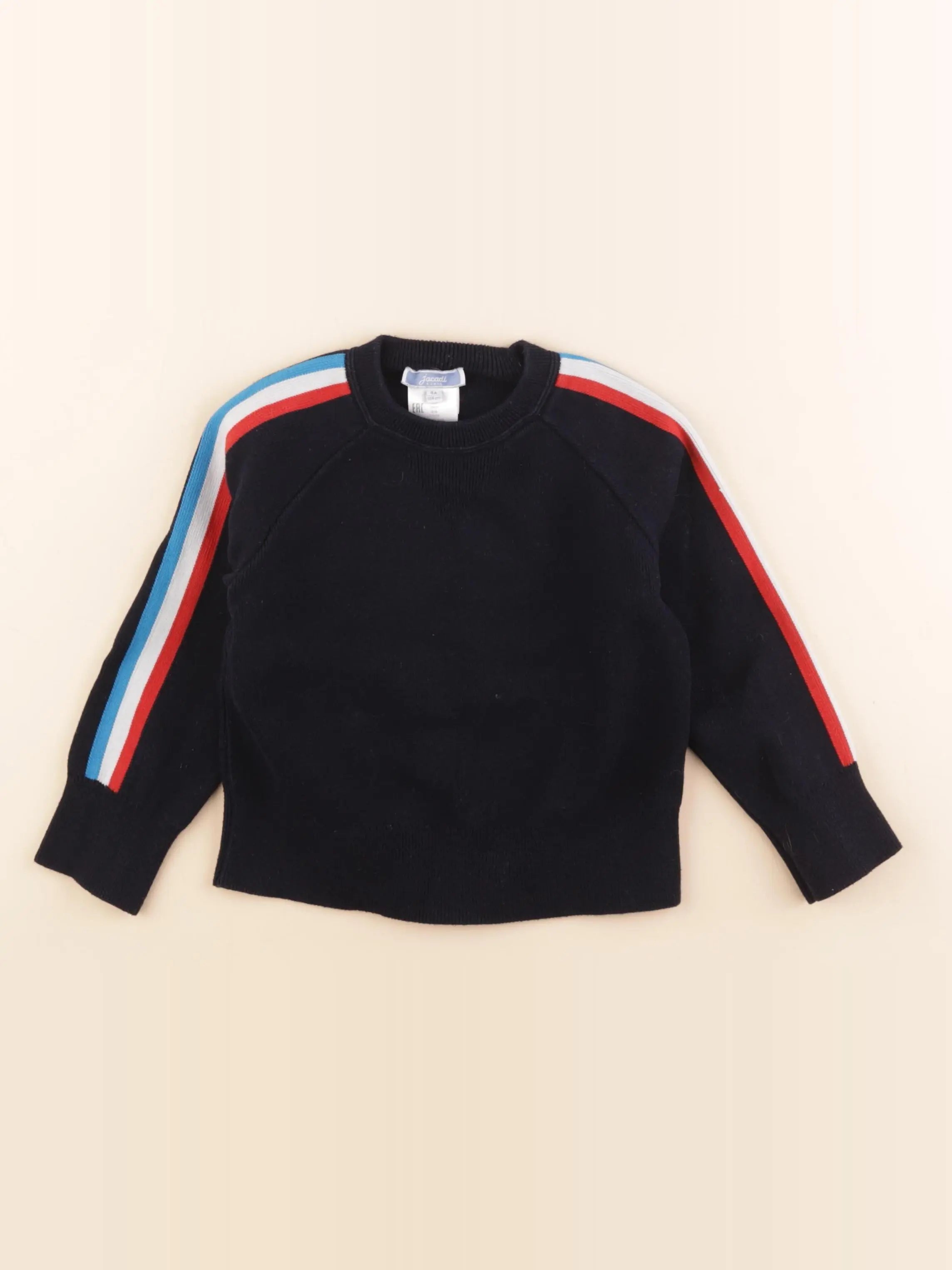 Jacadi - pull bleu - 4 ans