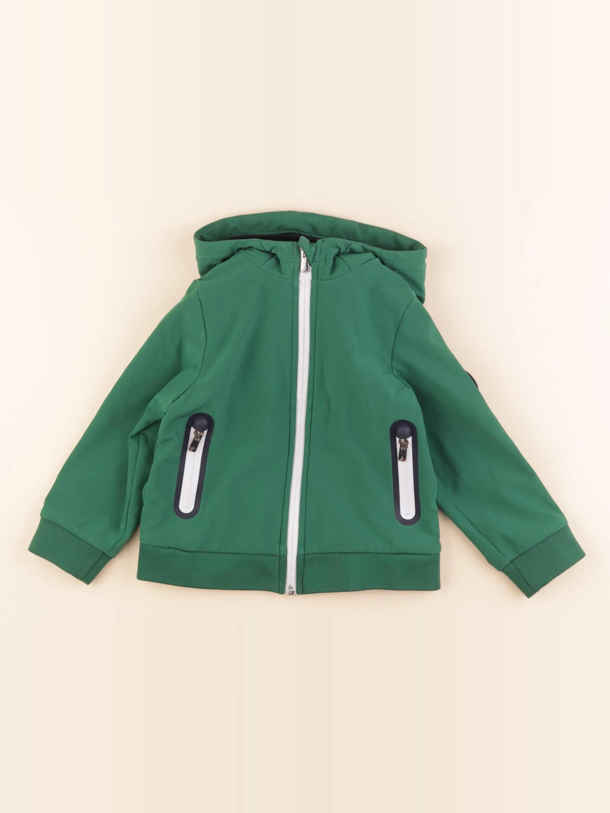Jacadi - veste doublé vert - 4 ans
