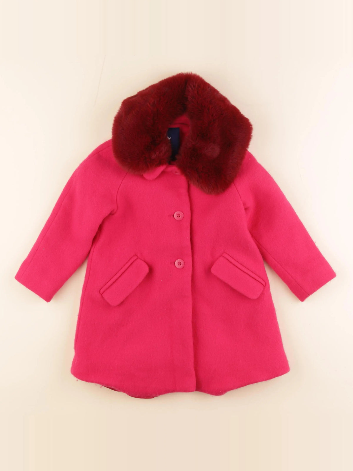 Jacadi - manteau rose - 4 ans