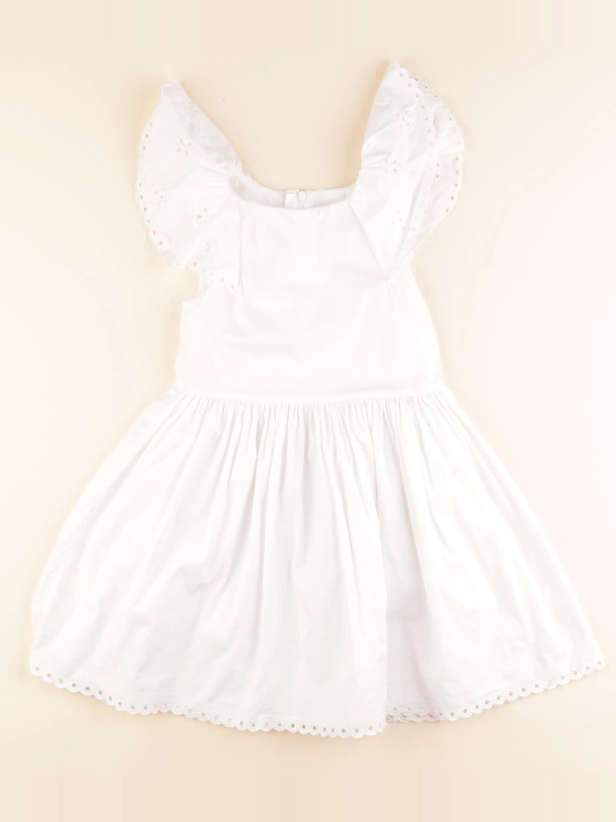 Jacadi - robe blanc - 8 ans