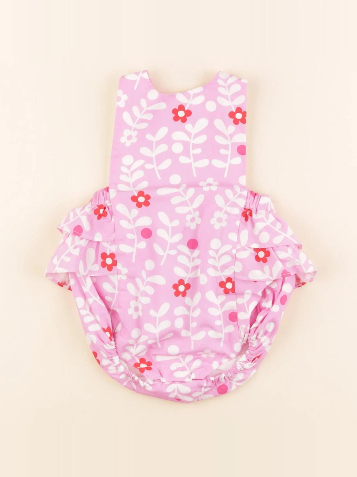 Jacadi - combinaison rose - 6 mois