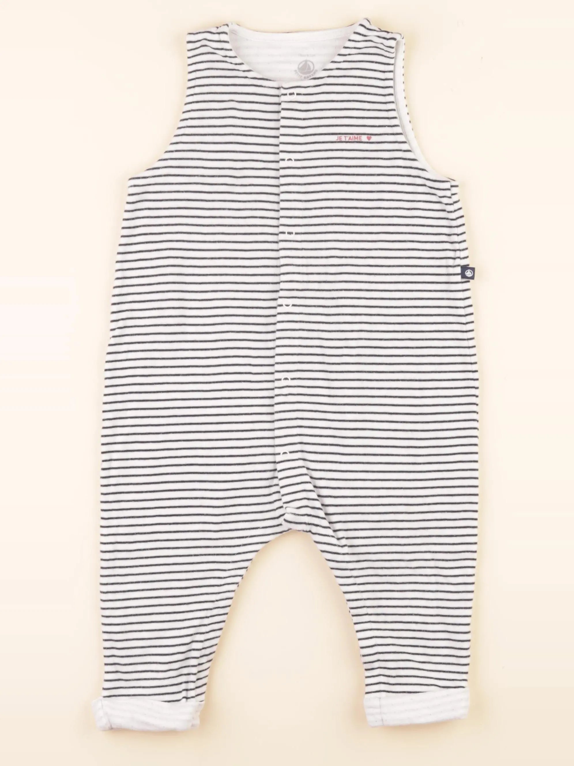 Combinaison blanc, bleu