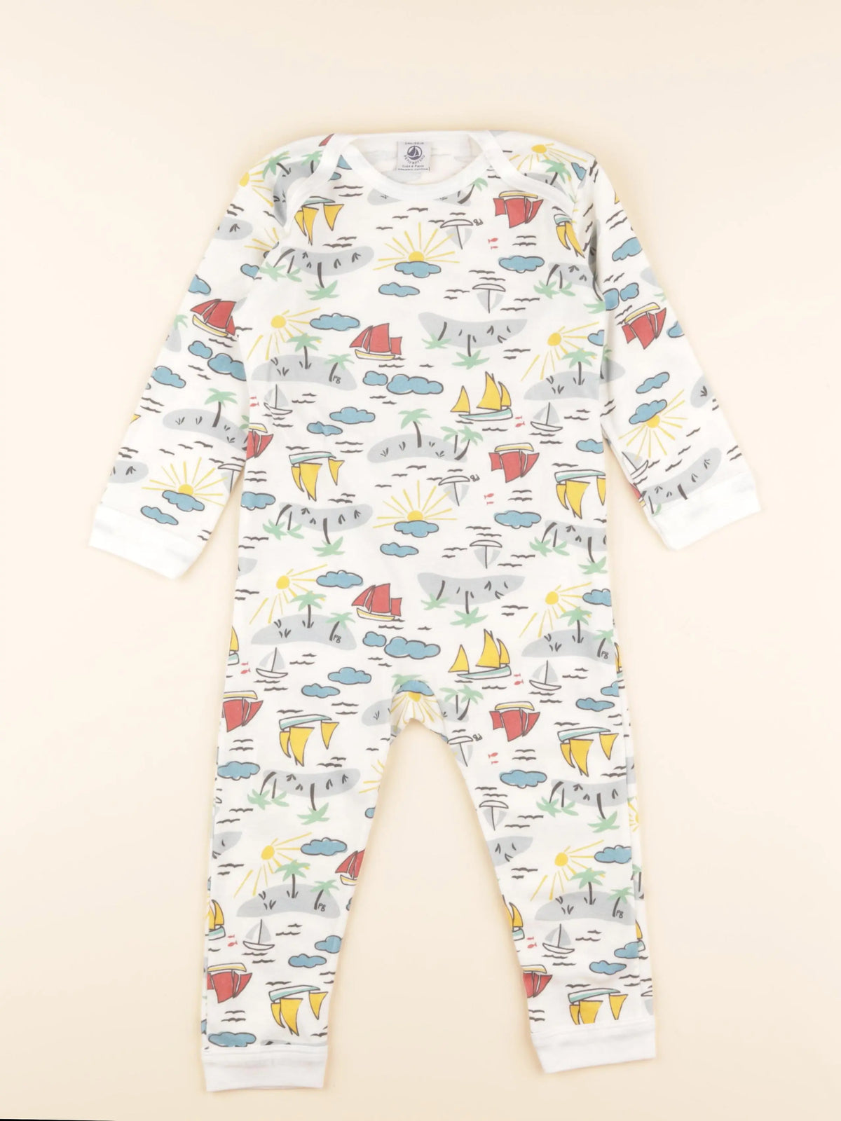 Pyjama coton blanc