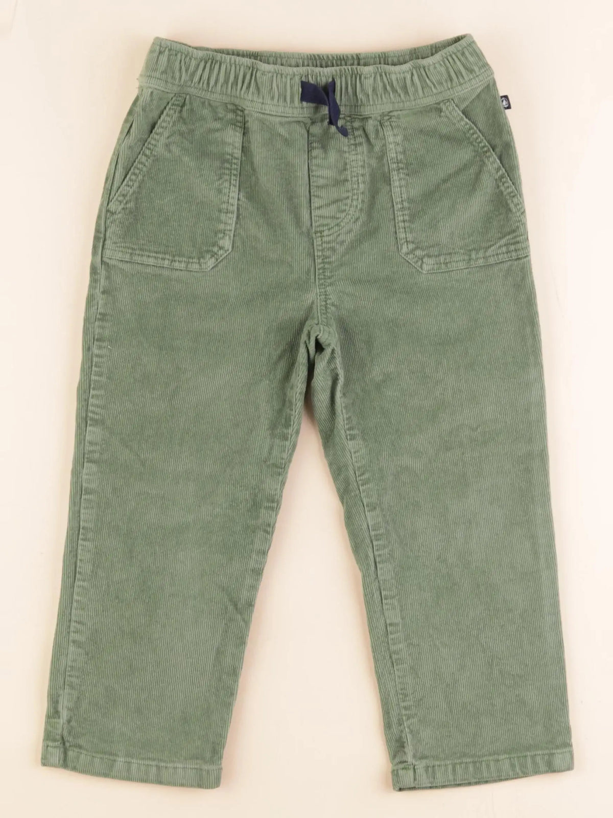 Petit Bateau - pantalon vert - 4 ans