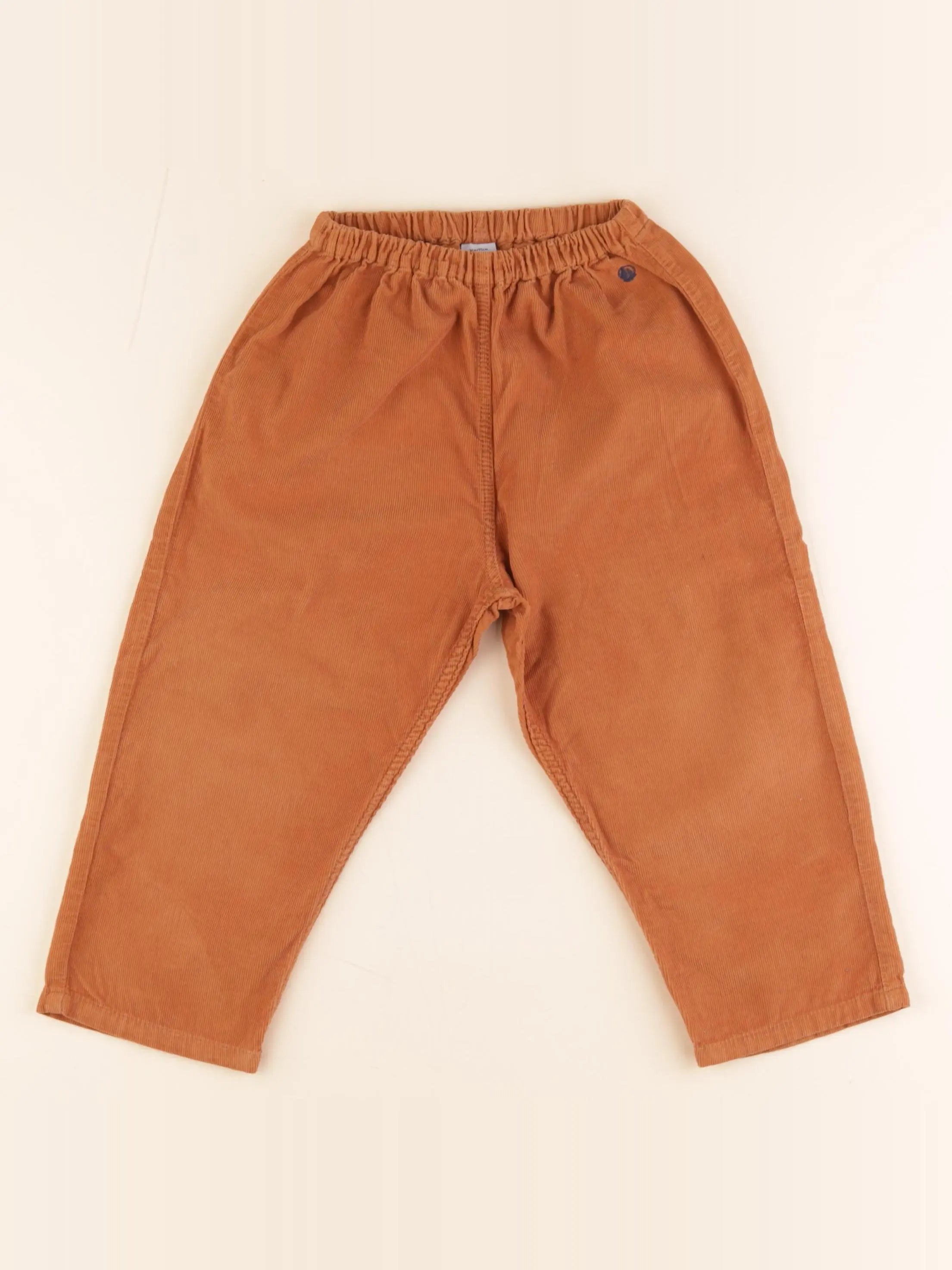 Petit Bateau - pantalon marron - 36 mois
