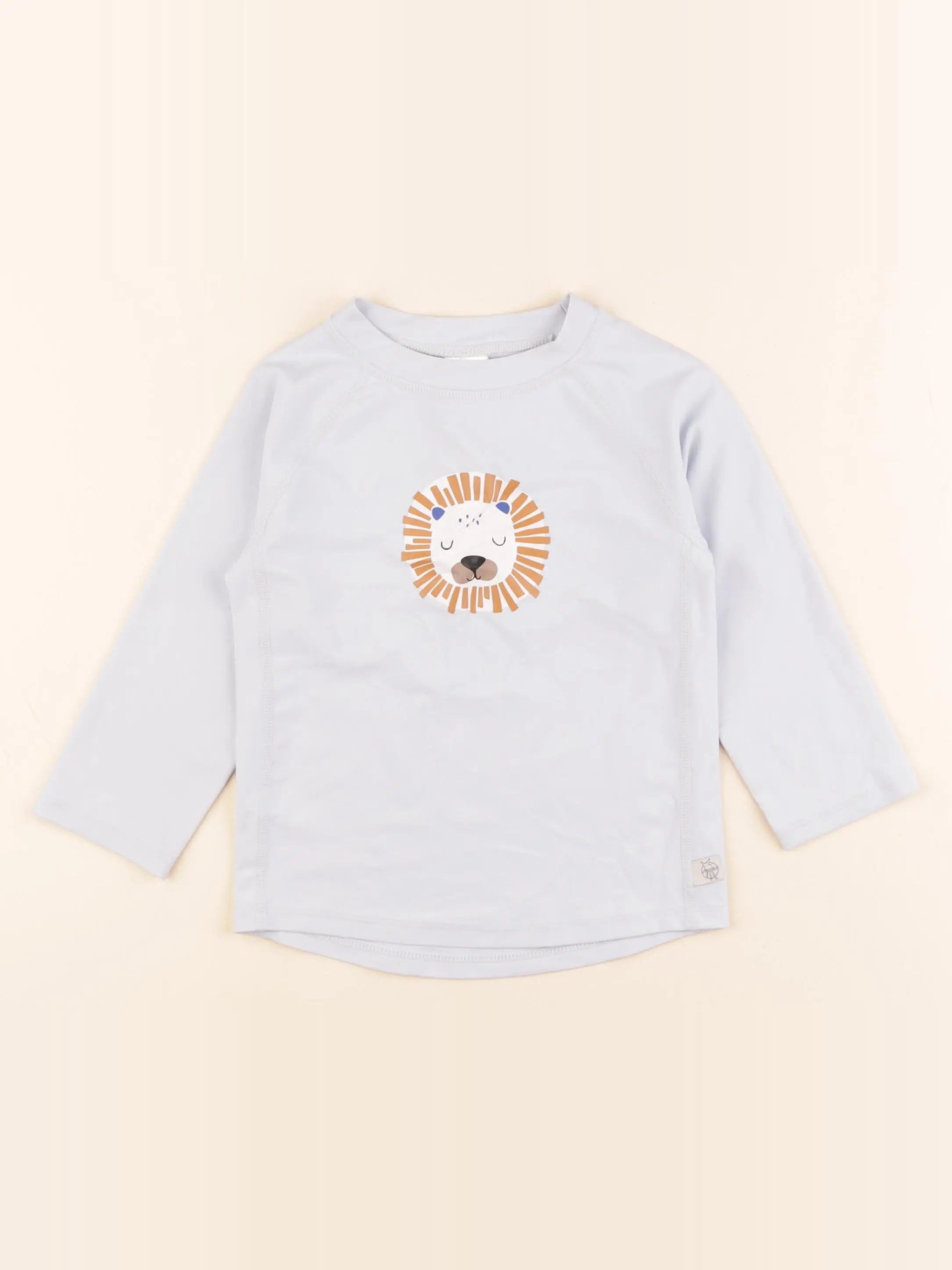 Lassig - tee-shirt de bain bleu - 24/36 mois