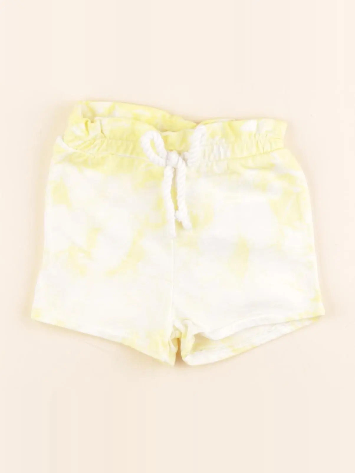 Vertbaudet - short jaune - 6 mois