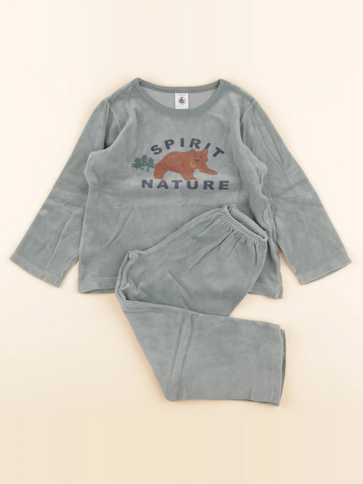 Pyjama velours vert