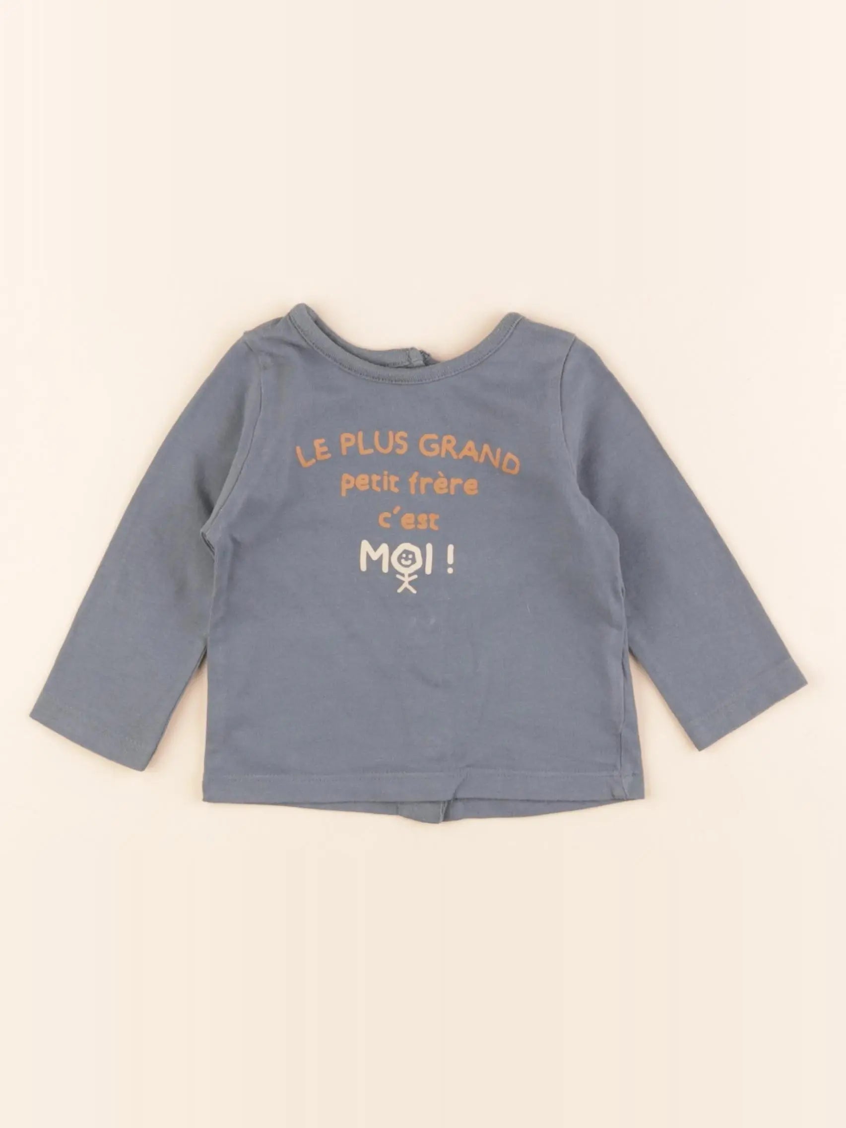 Vertbaudet - tee-shirt vert - 3 mois