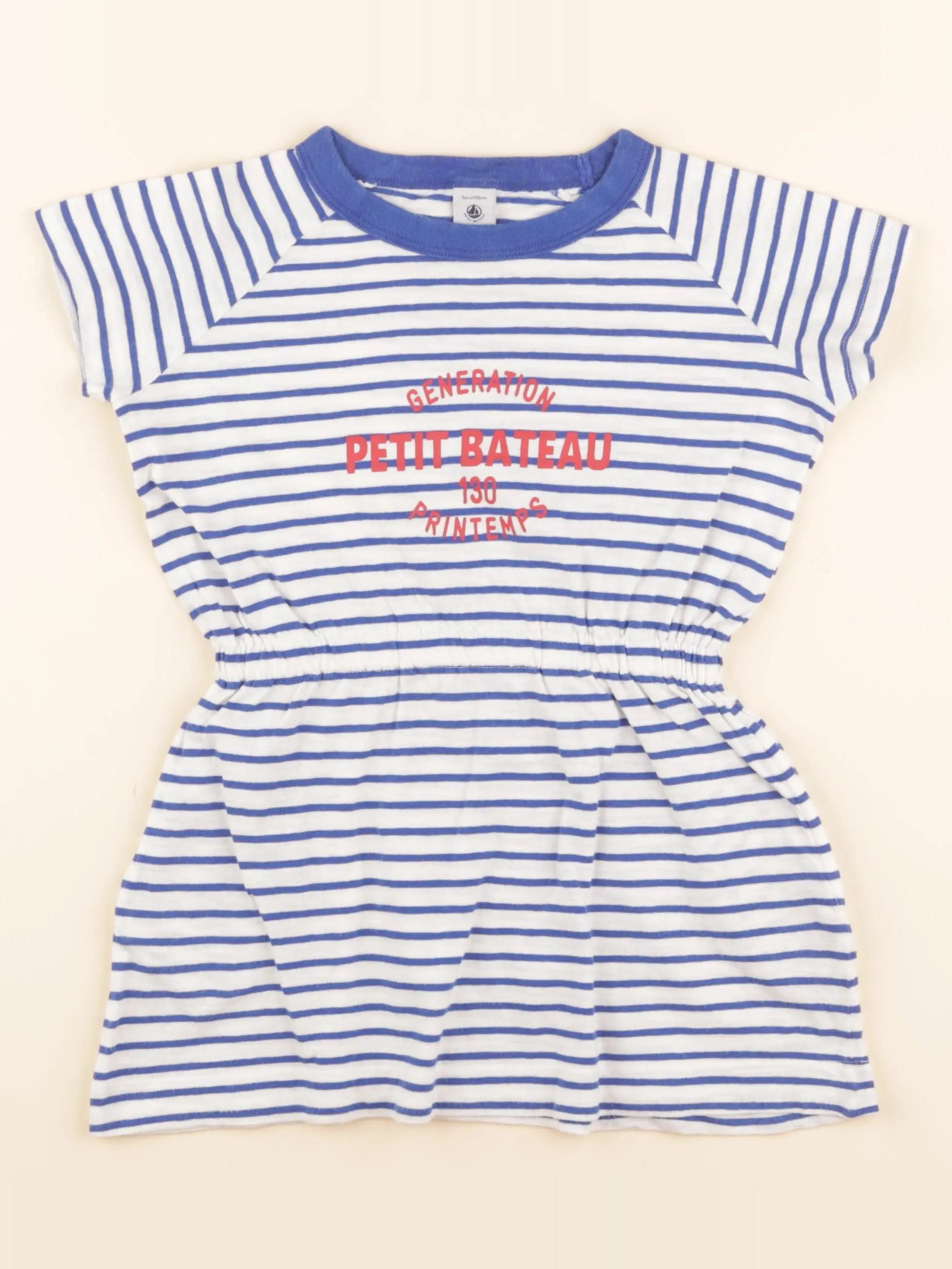 Robe blanc, bleu