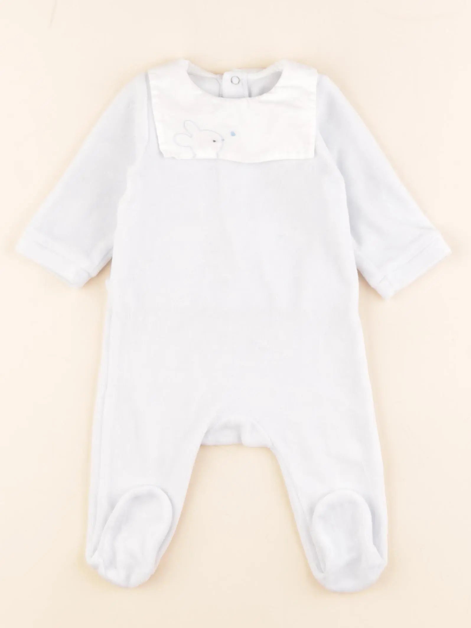 Jacadi - pyjama velours bleu - 3 mois