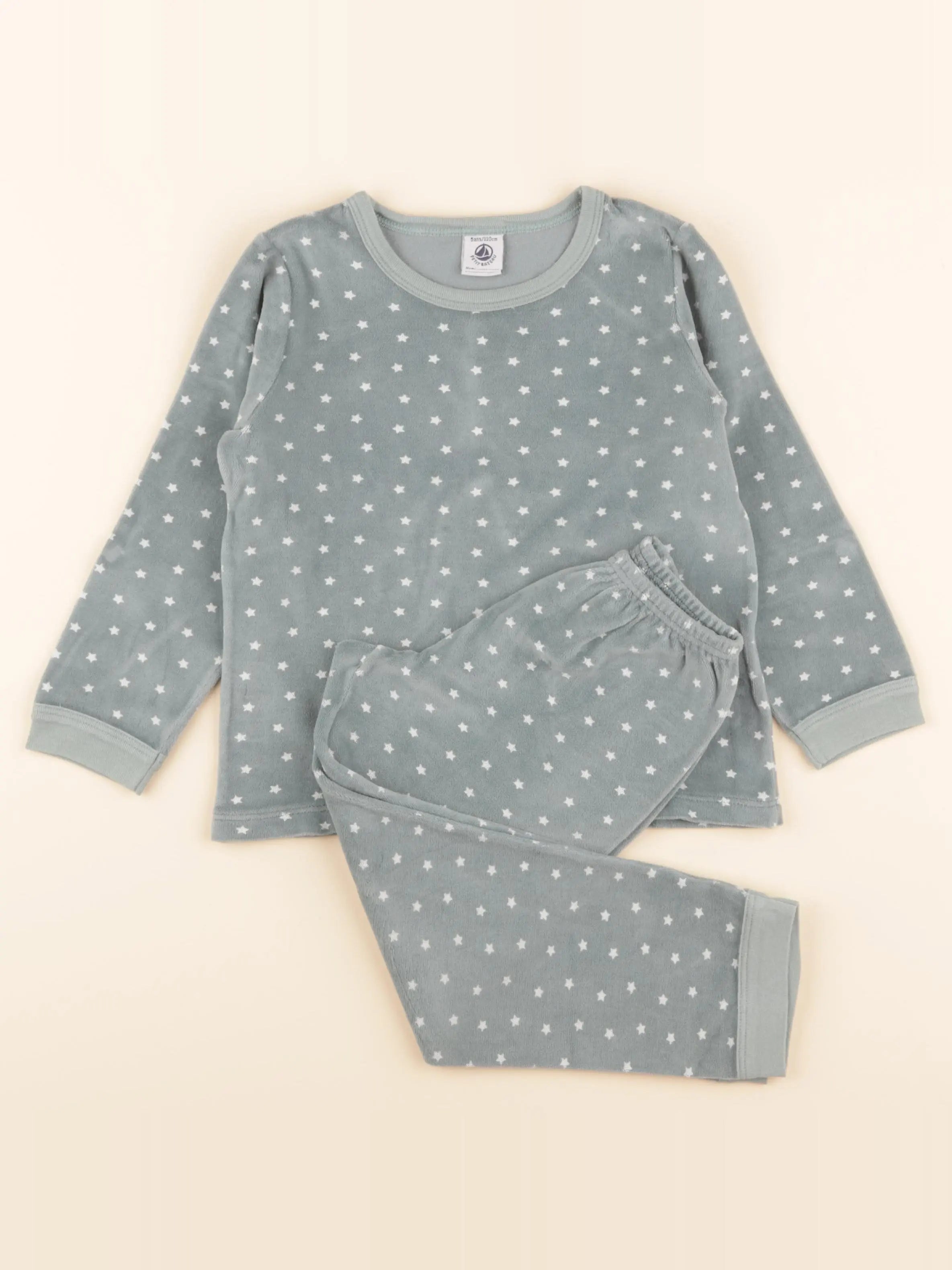 Pyjama velours vert