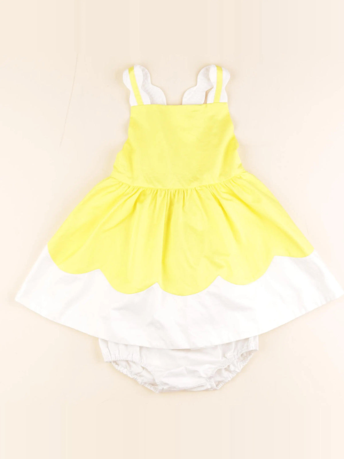 Jacadi - robe jaune - 24 mois