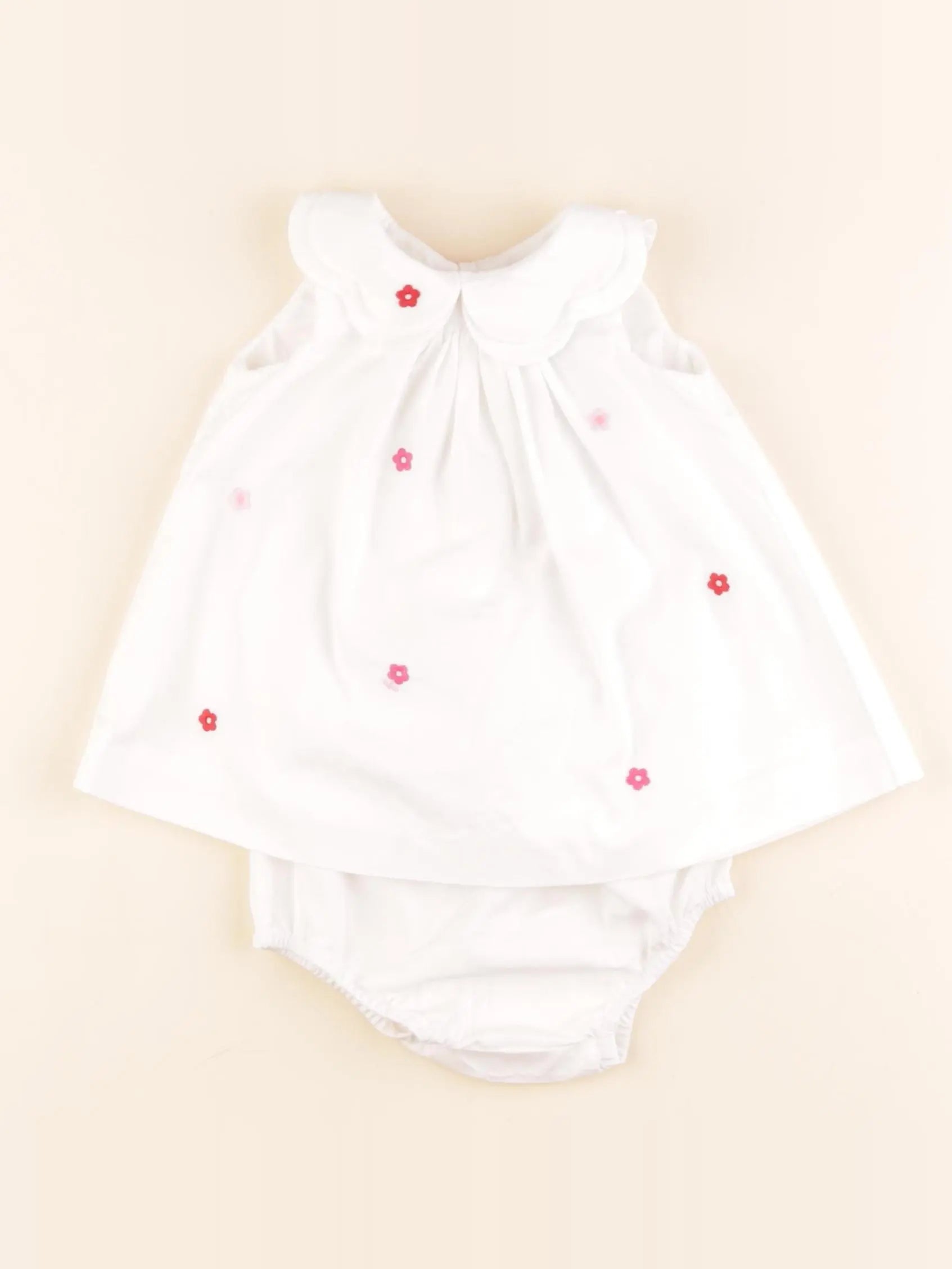 Jacadi - robe blanc - 3 mois