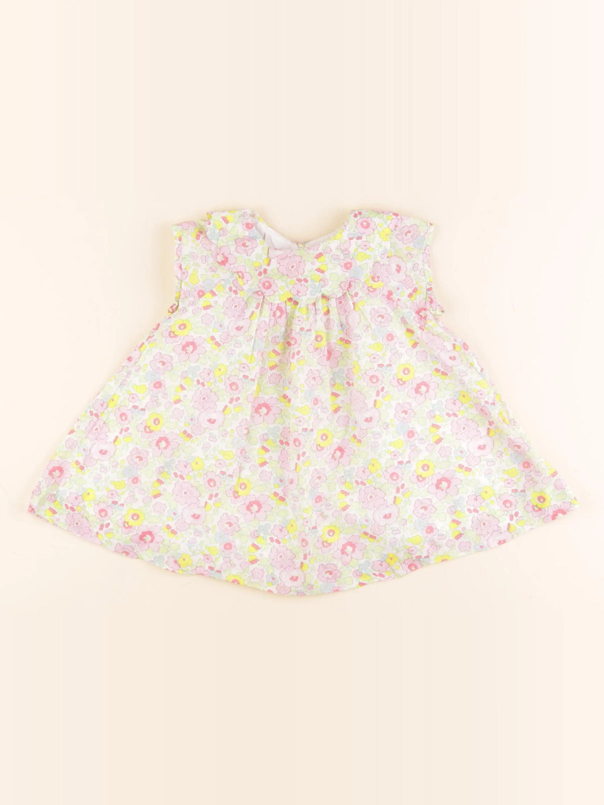 Jacadi - robe liberty multicolore - 12 mois